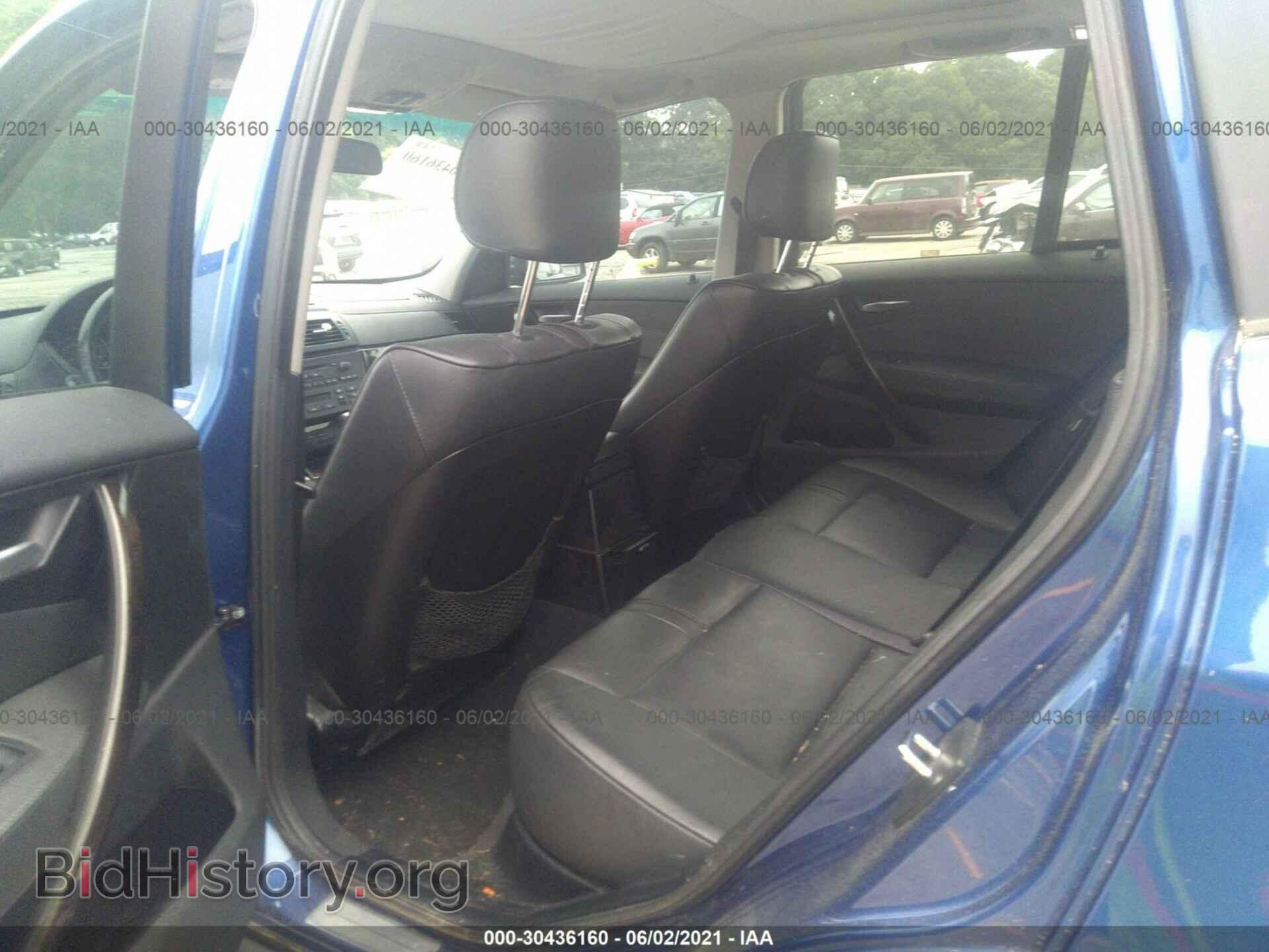 2007 BMW X3 - VIN: WBXPC93497WF24219 - Фото 8