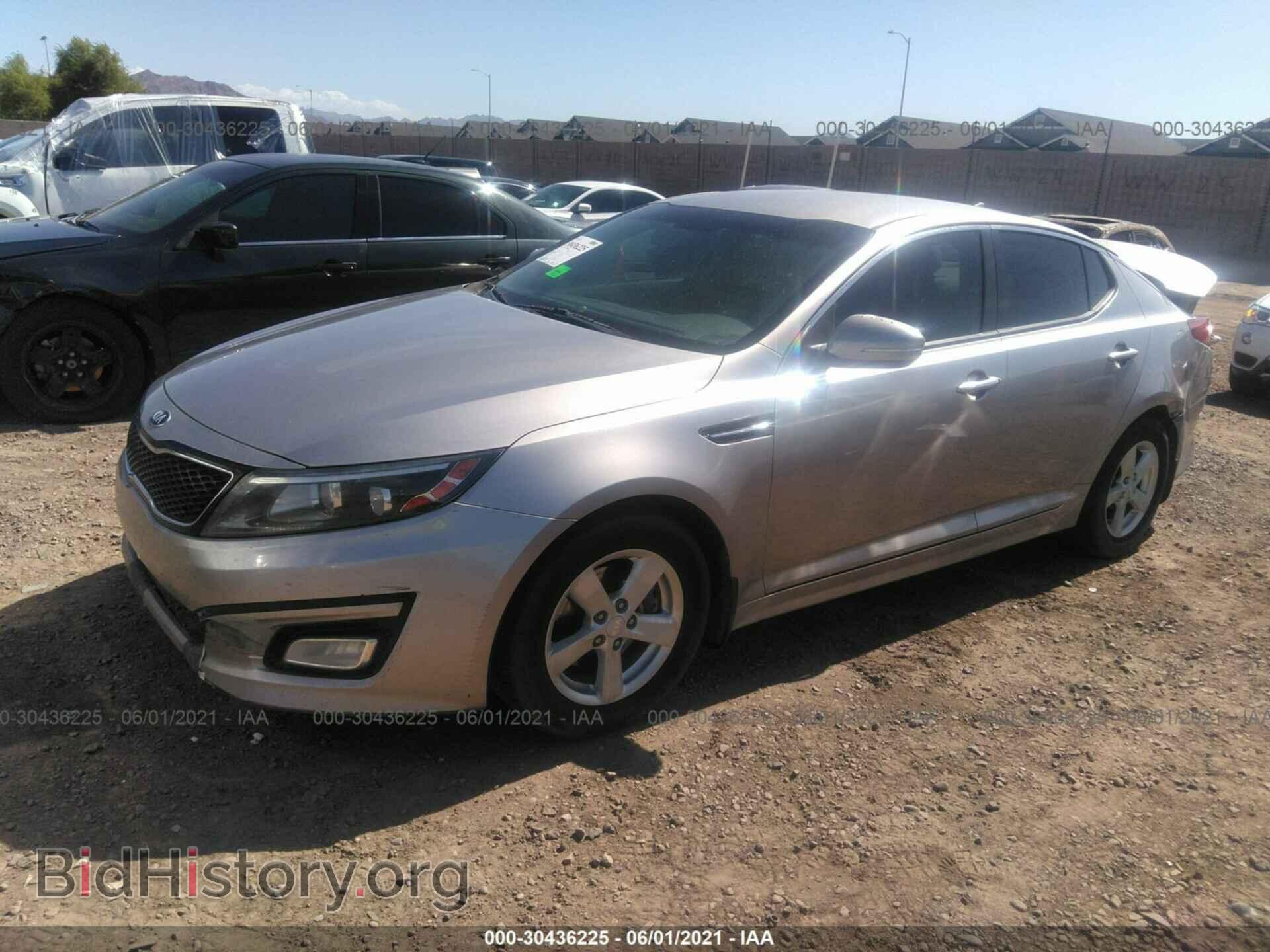 2014 KIA OPTIMA - VIN: KNAGM4A71E5510743 - Photo 2