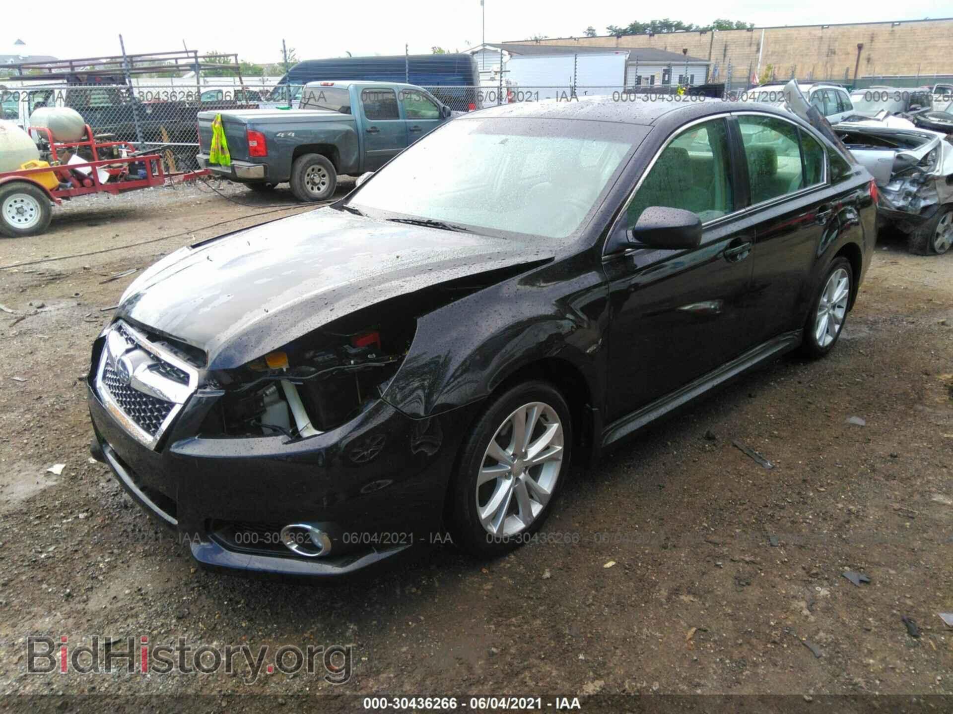 2014 SUBARU LEGACY - VIN: 4S3BMBA69E3031927 - Фото 2
