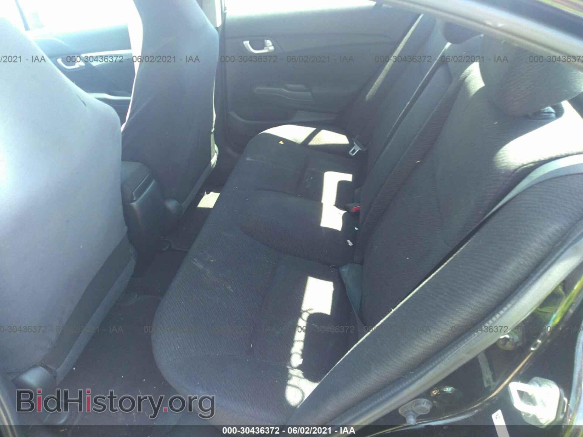 2013 HONDA CIVIC SDN - VIN: 19XFB2F85DE012848 - Фото 8