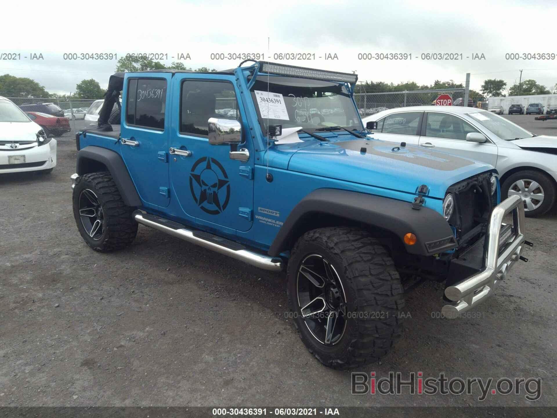 Photo 1J4BA3H10AL209995 - JEEP WRANGLER UNLIMITED 2010