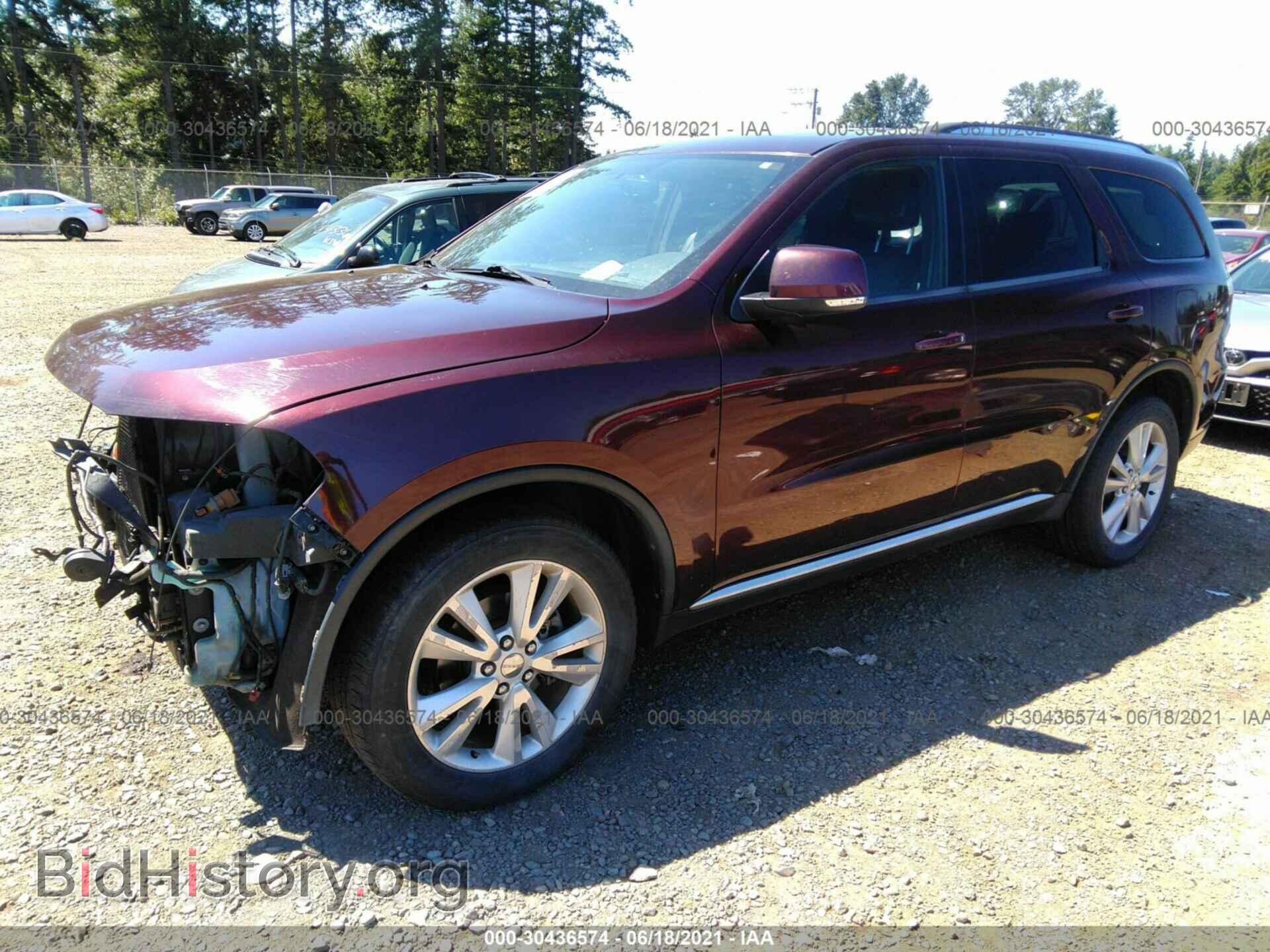 2012 DODGE DURANGO - VIN: 1C4RDJDG9CC311888 - Photo 2