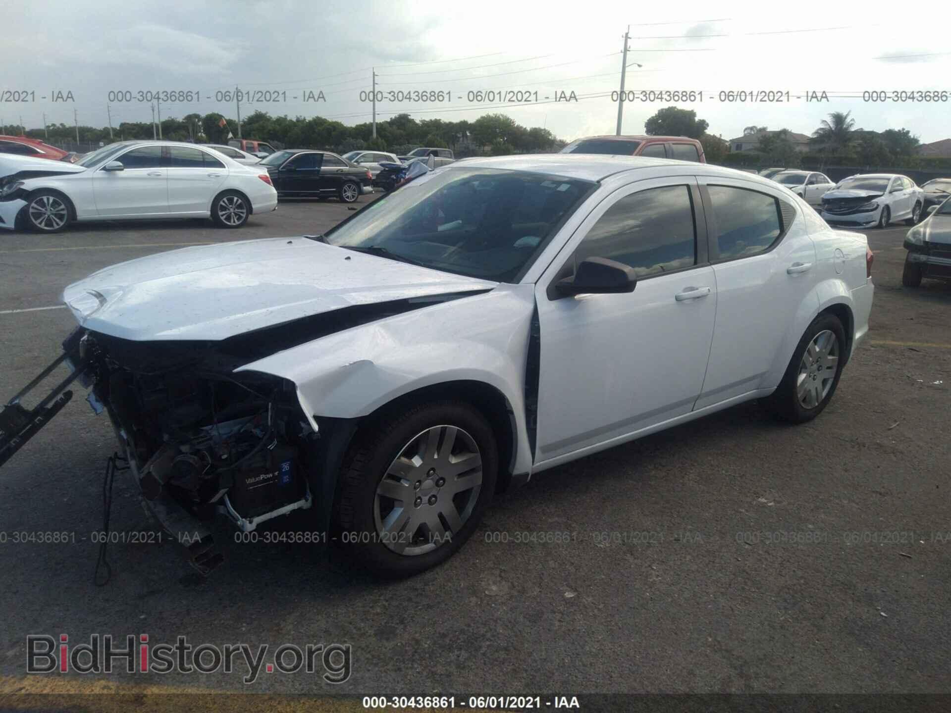 2014 DODGE AVENGER - VIN: 1C3CDZAB9EN154923 - Фото 2