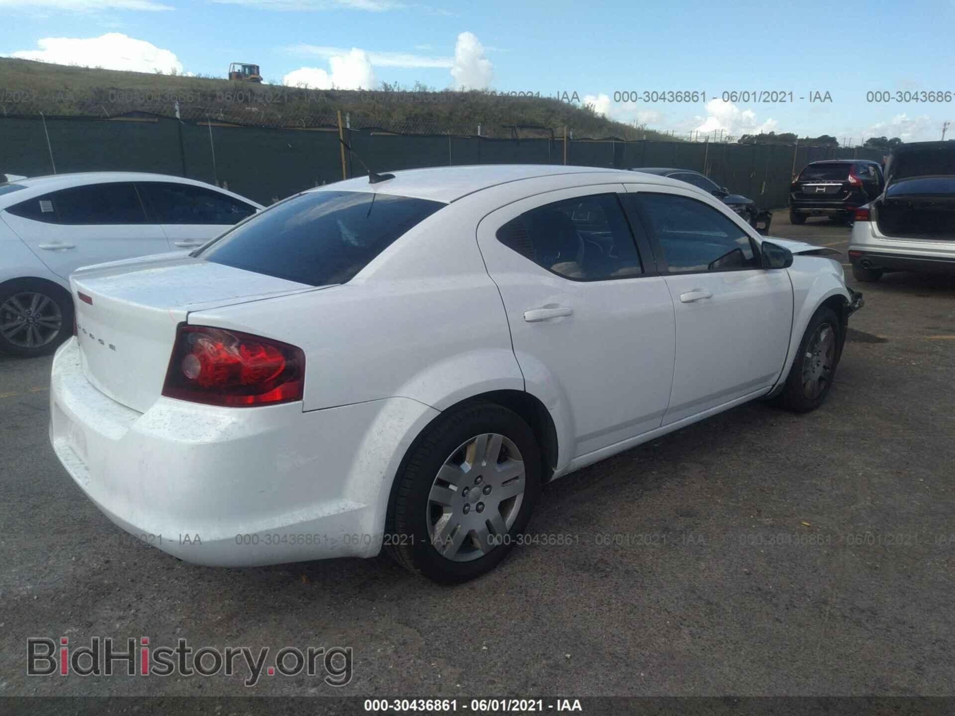 2014 DODGE AVENGER - VIN: 1C3CDZAB9EN154923 - Фото 4