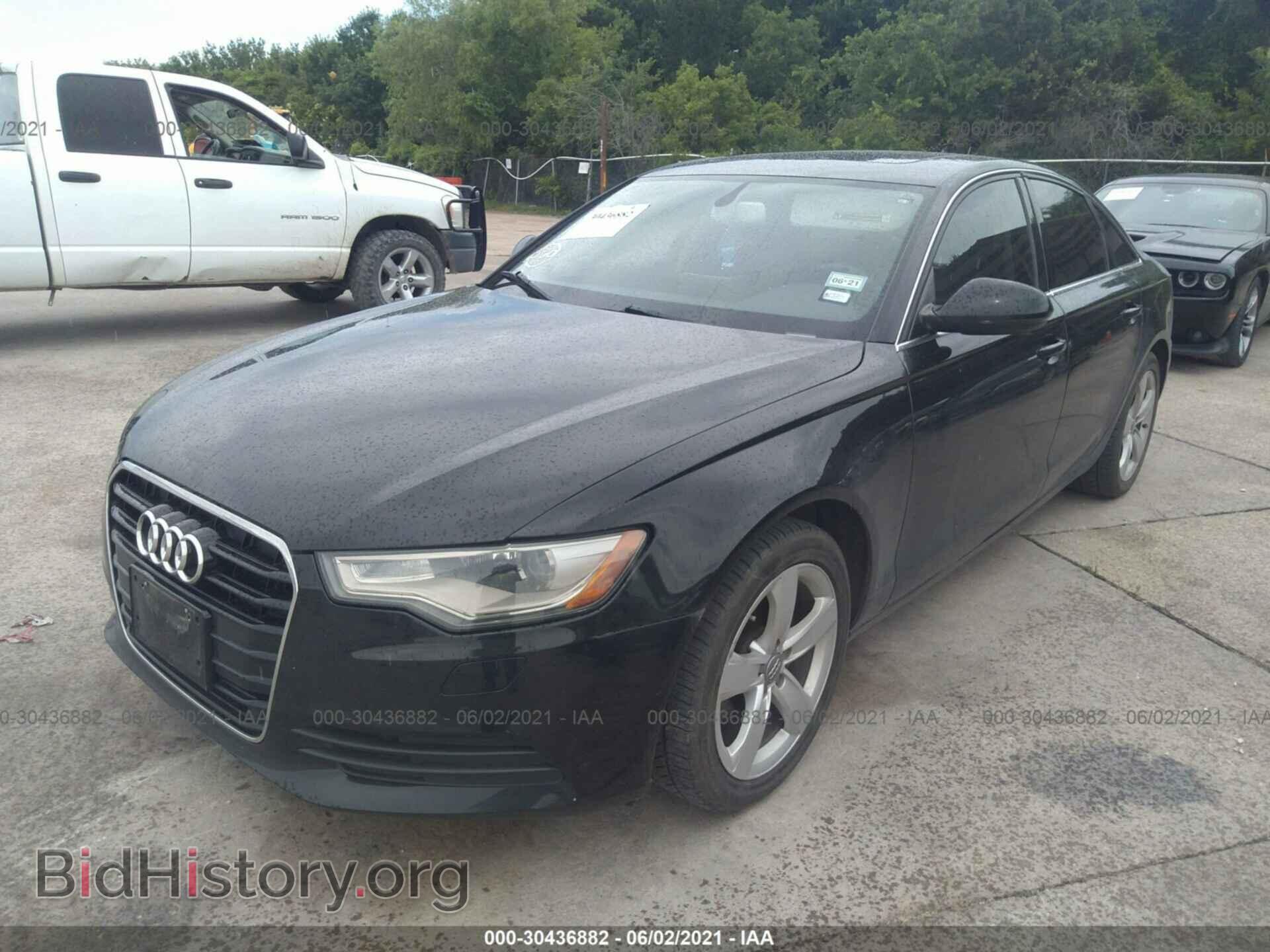 2012 AUDI A6 - VIN: WAUDFAFC6CN155003 - Фото 2
