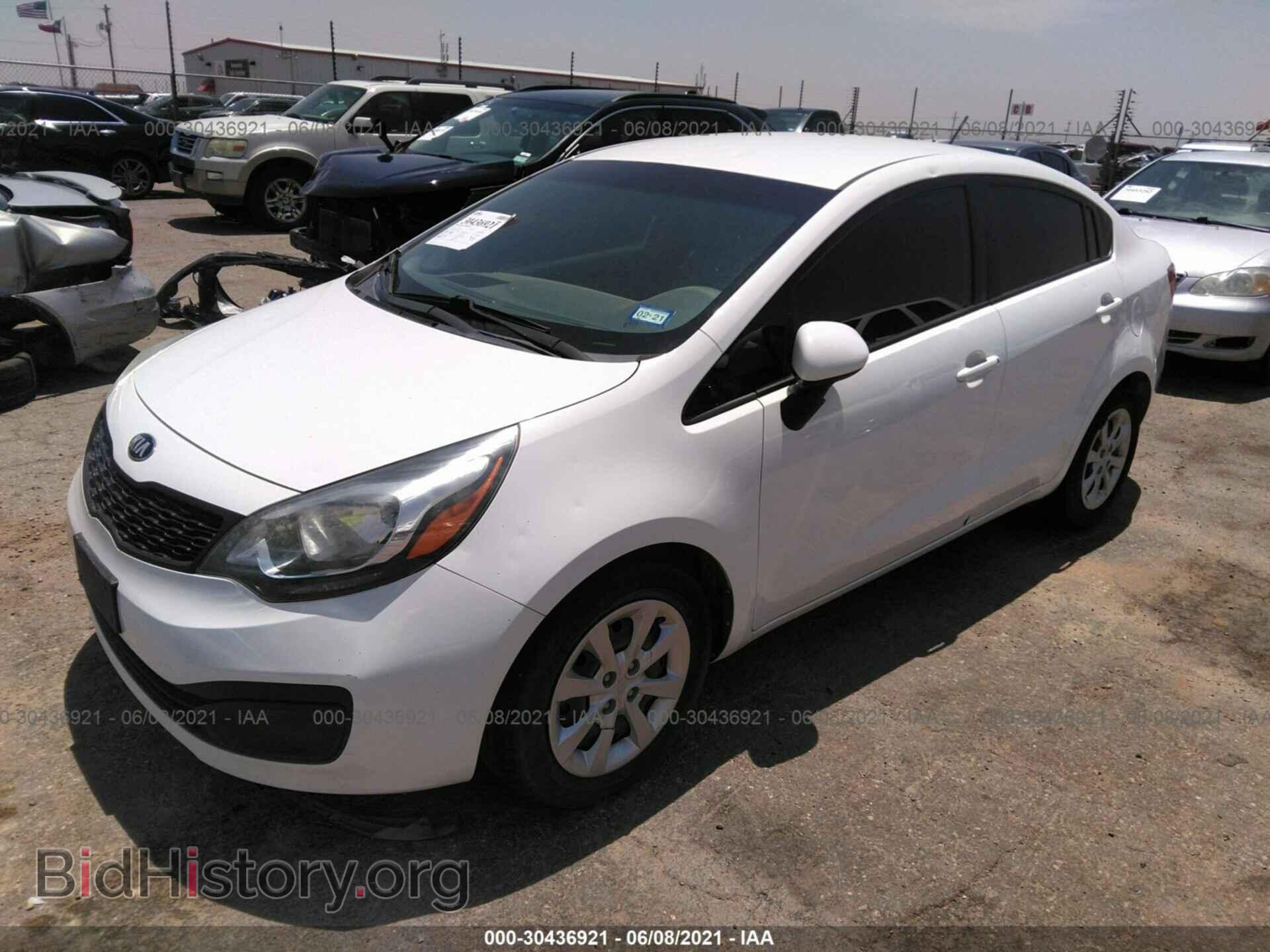 2014 KIA RIO - VIN: KNADM4A3XE6401675 - Photo 2