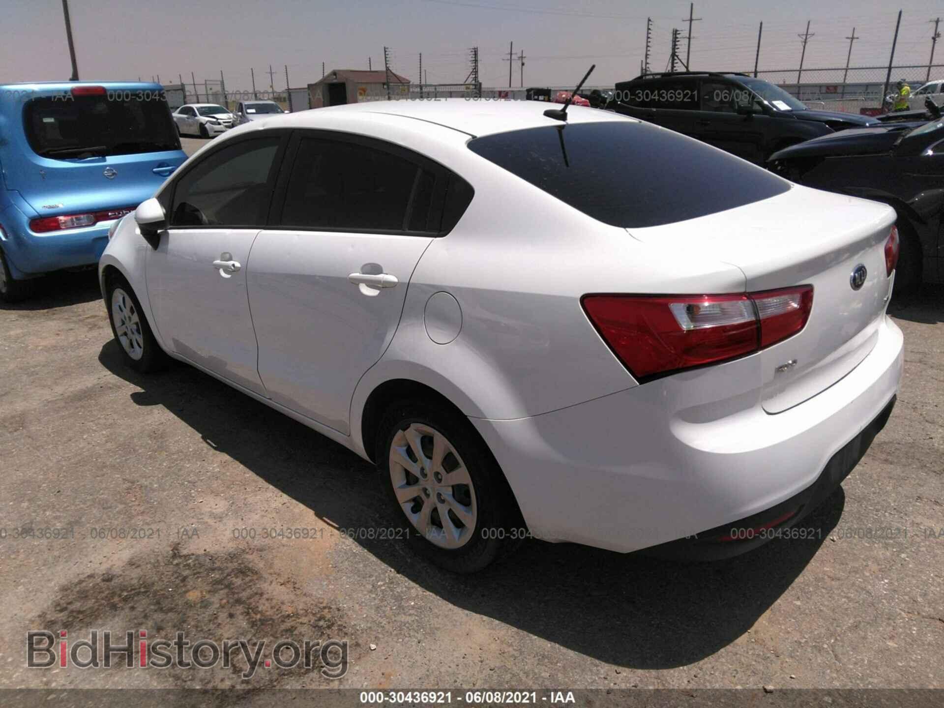 2014 KIA RIO - VIN: KNADM4A3XE6401675 - Photo 3