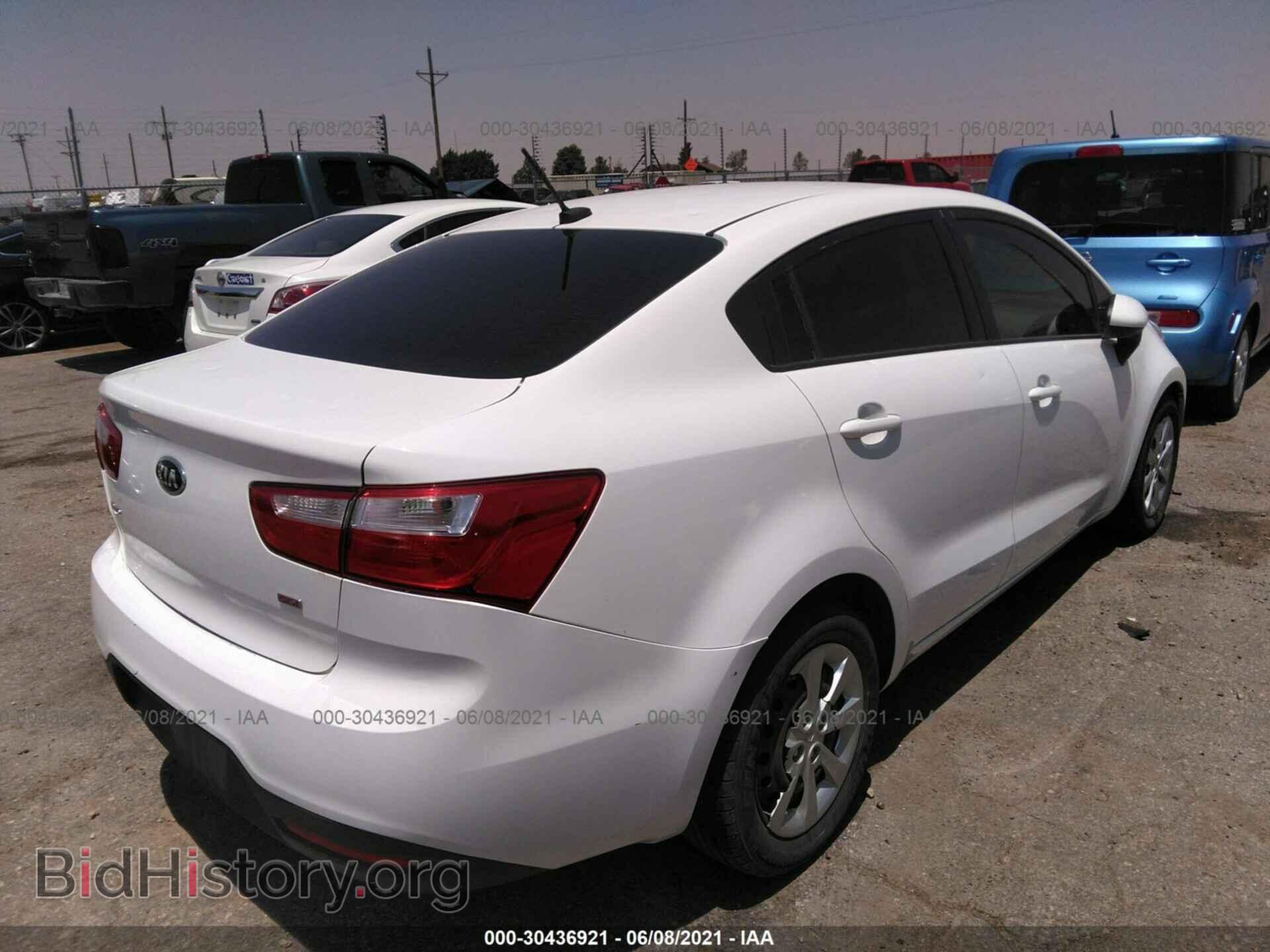 2014 KIA RIO - VIN: KNADM4A3XE6401675 - Photo 4