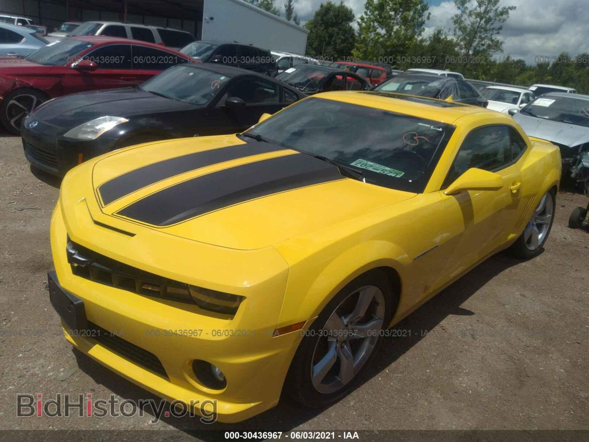 2012 CHEVROLET CAMARO - VIN: 2G1FK1EJ2C9193282 - Фото 2