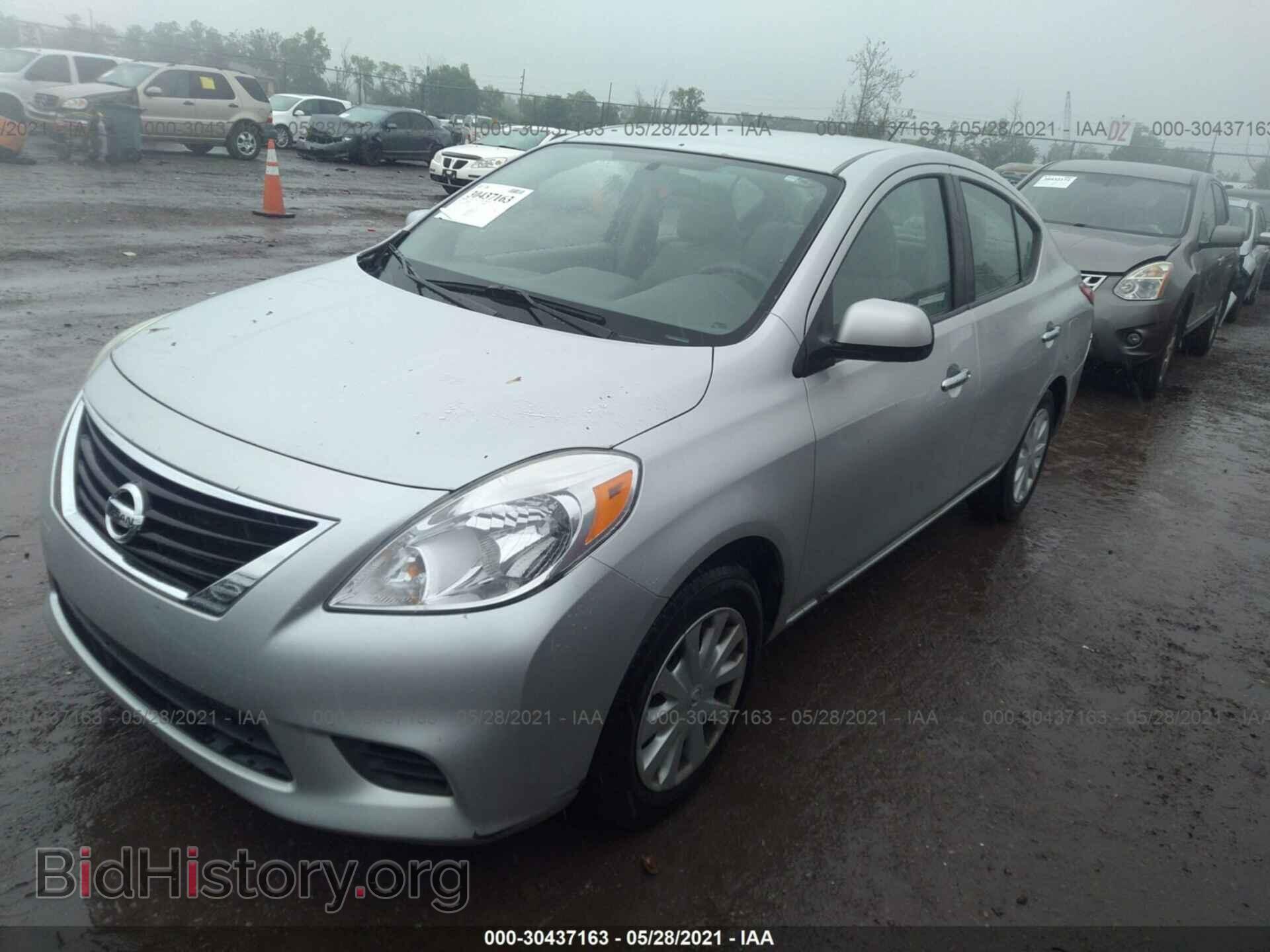 2012 NISSAN VERSA - VIN: 3N1CN7AP5CL826033 - Фото 2