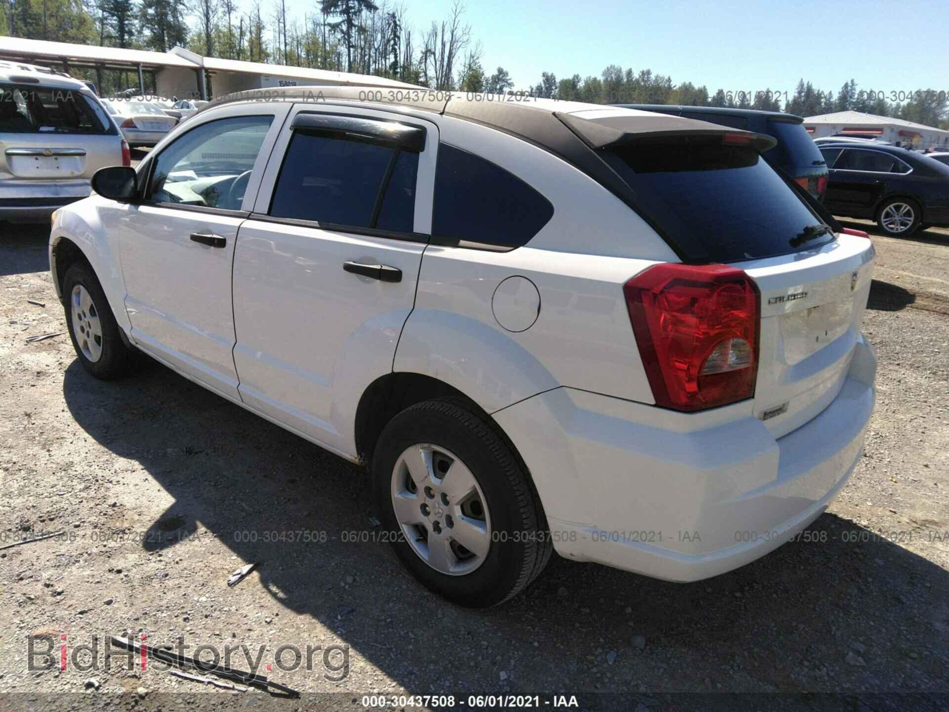 2007 DODGE CALIBER - VIN: 1B3HB28B17D137516 - Фото 3