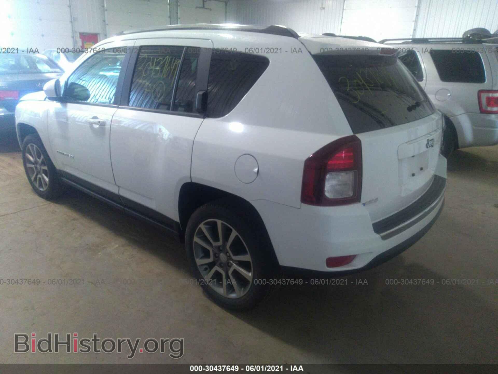 2017 JEEP COMPASS - VIN: 1C4NJCEB5HD161558 - Фото 3
