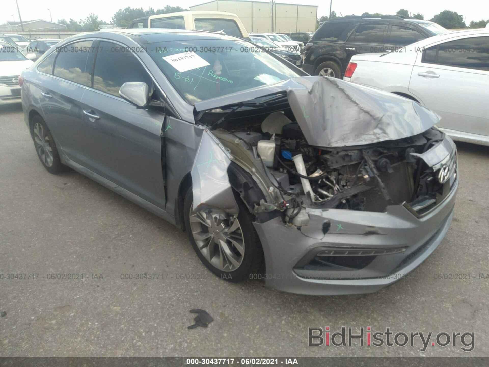 Photo 5NPE34AB4FH119122 - HYUNDAI SONATA 2015