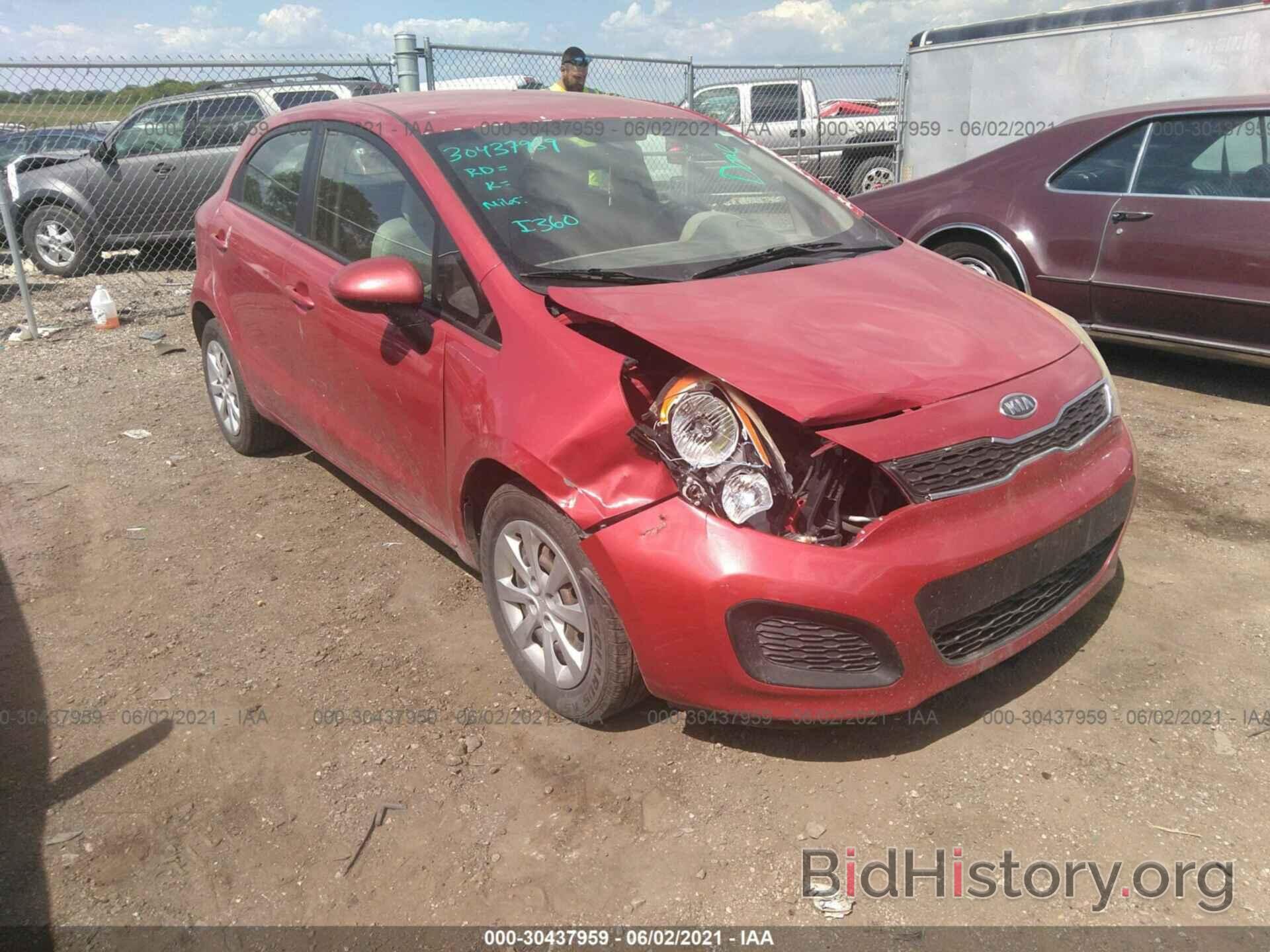 Photo KNADN5A38C6035232 - KIA RIO 2012