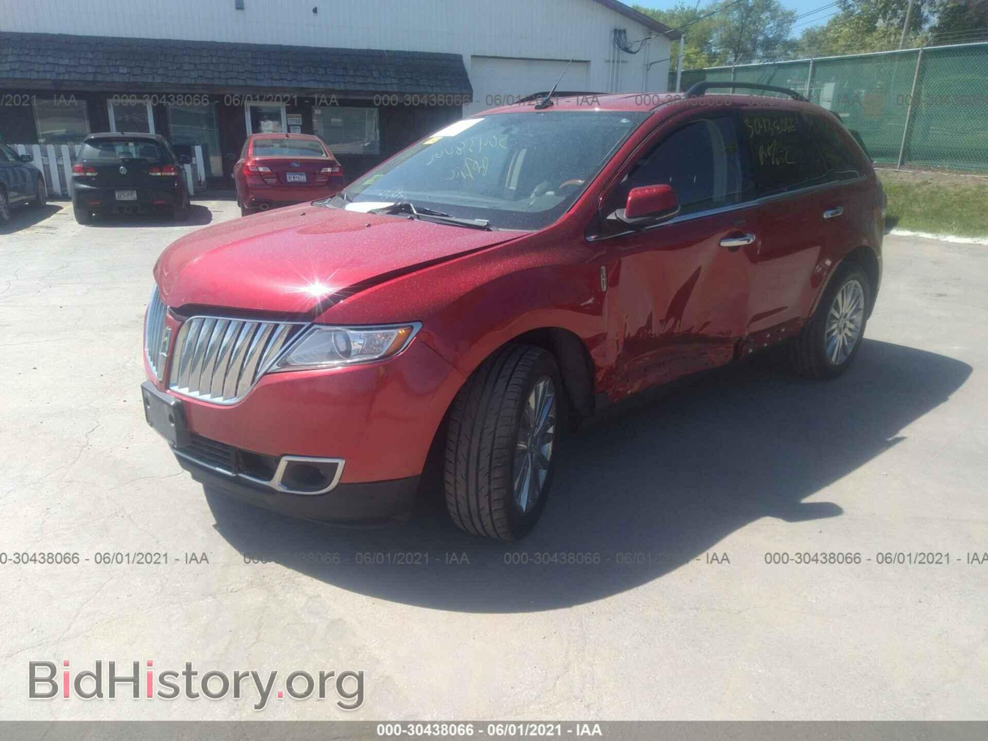2012 LINCOLN MKX - VIN: 2LMDJ6JK7CBL16838 - Фото 2