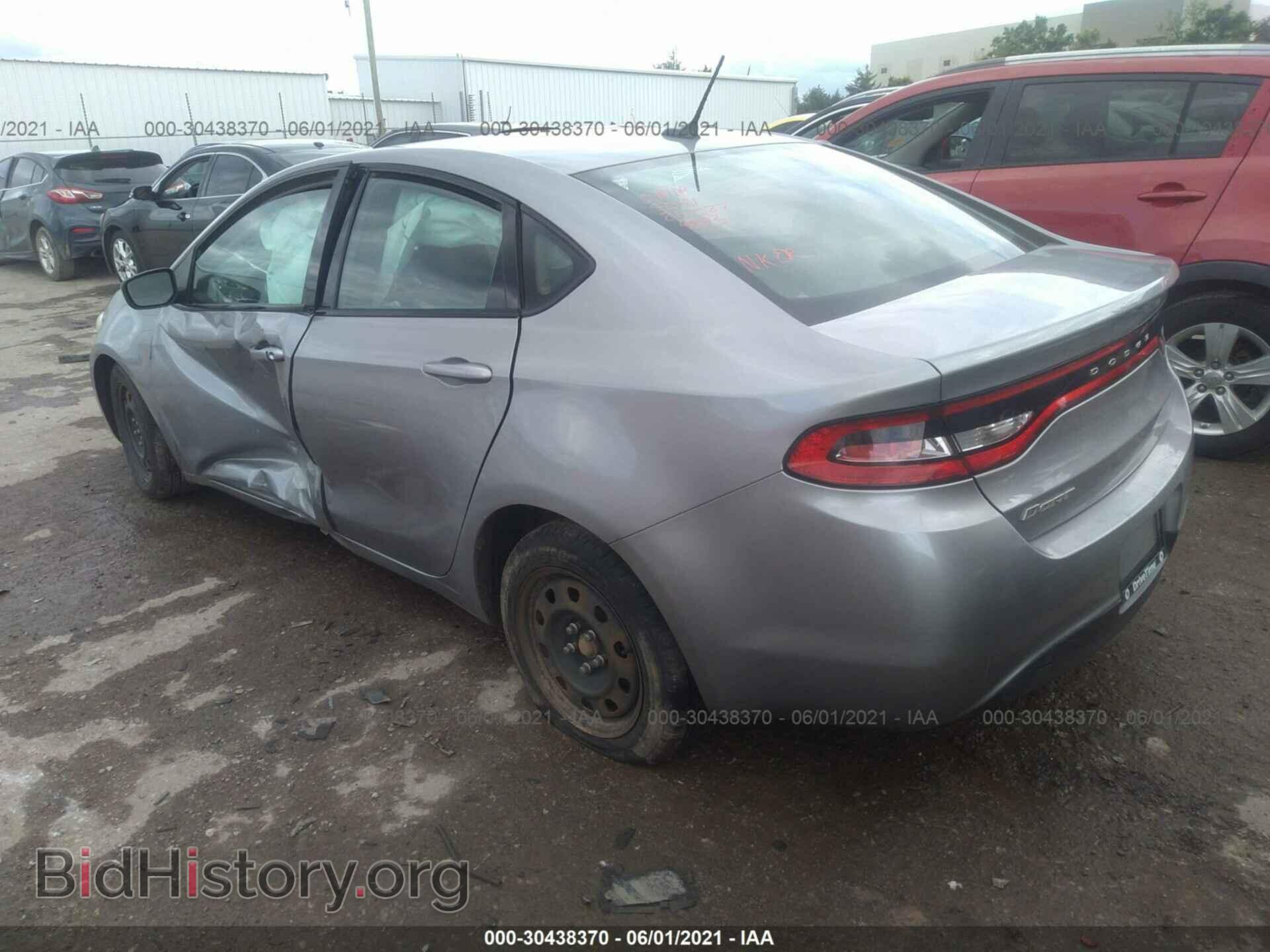 2016 DODGE DART - VIN: 1C3CDFAA1GD549323 - Фото 3
