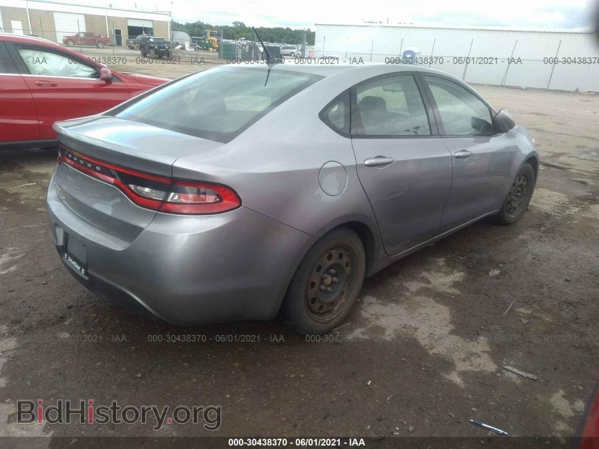 2016 DODGE DART - VIN: 1C3CDFAA1GD549323 - Фото 4