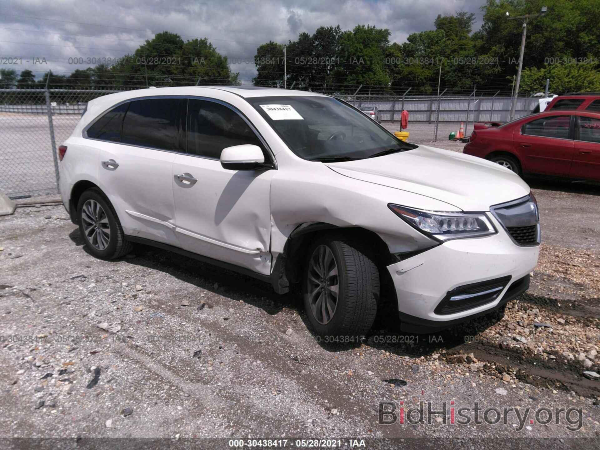 Photo 5FRYD4H61FB027465 - ACURA MDX 2015