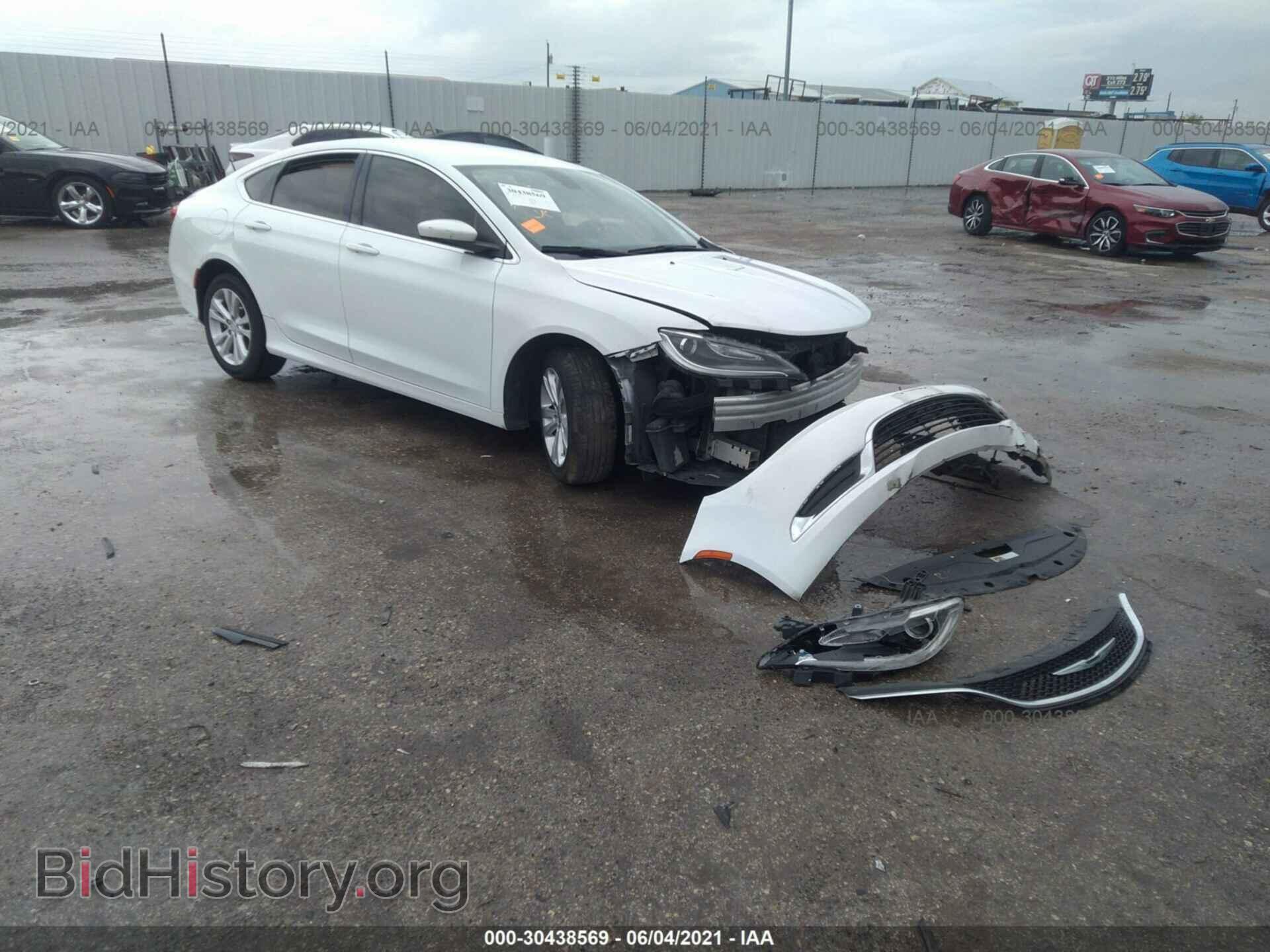 Фотография 1C3CCCAB6FN543472 - CHRYSLER 200 2015