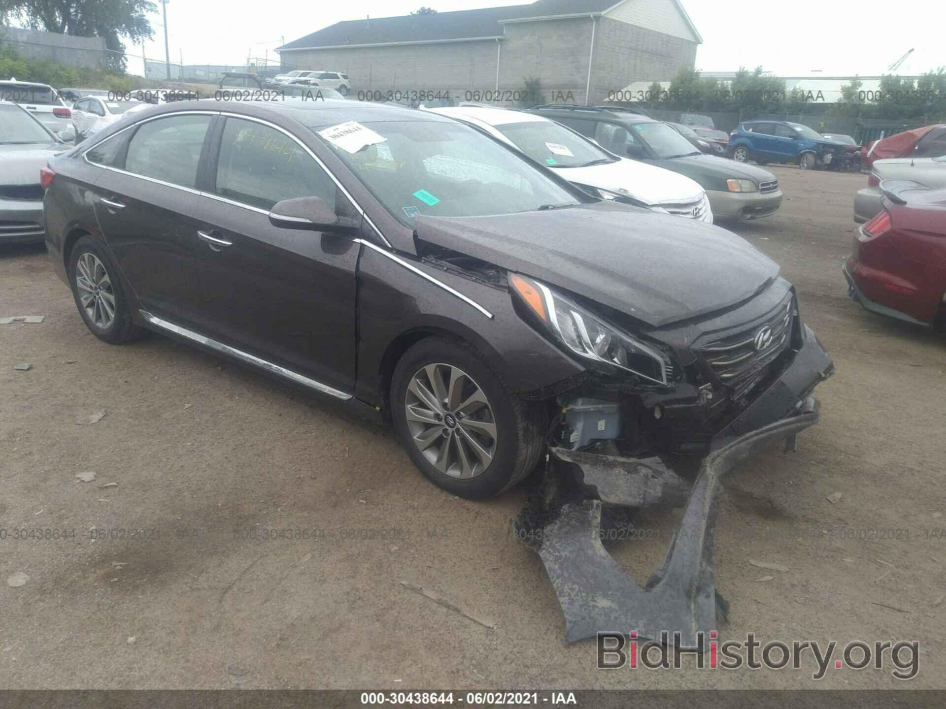 Photo 5NPE34AF8GH361707 - HYUNDAI SONATA 2016