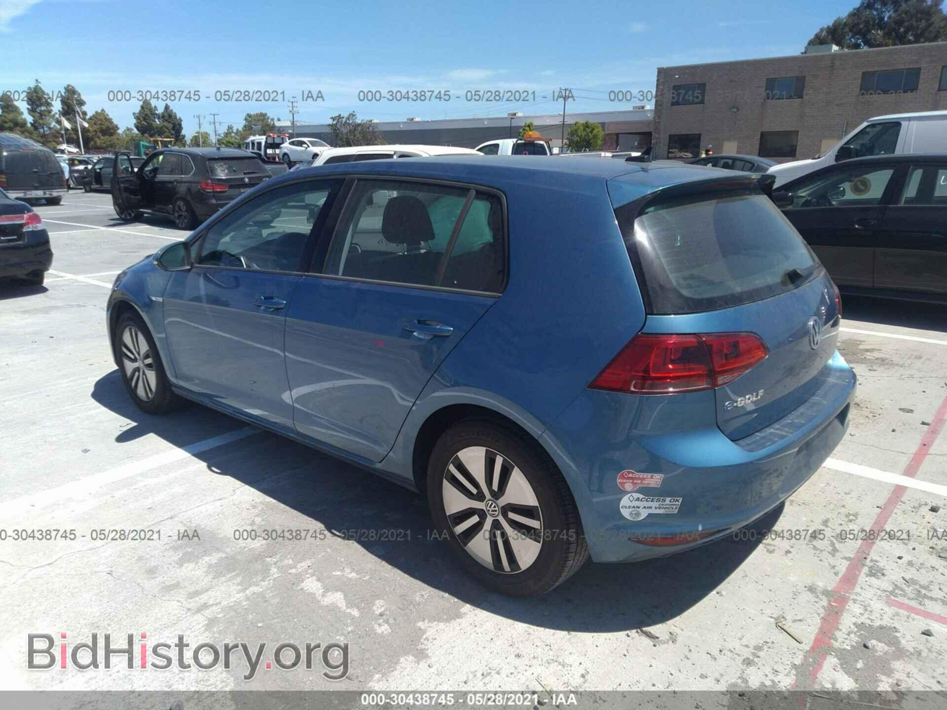 2016 VOLKSWAGEN E-GOLF - VIN: WVWKP7AU2GW916314 - Фото 3