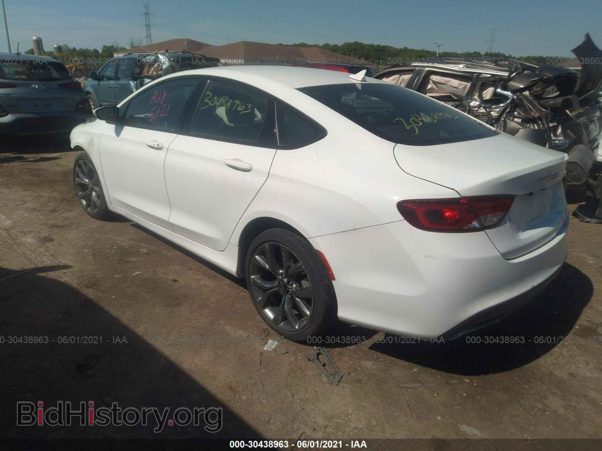 2016 CHRYSLER 200 - VIN: 1C3CCCBG8GN162296 - Фото 3