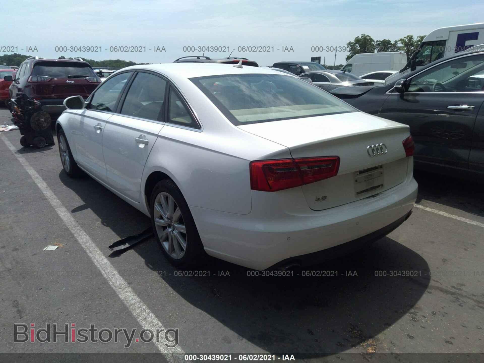 2014 AUDI A6 - VIN: WAUGFAFC7EN144205 - Фото 3