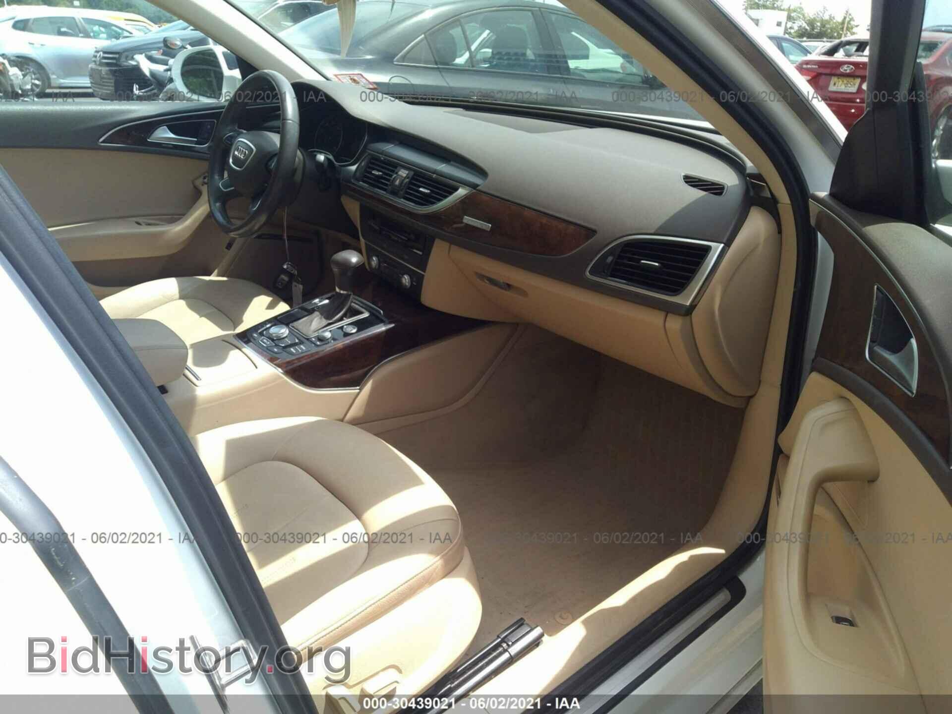 2014 AUDI A6 - VIN: WAUGFAFC7EN144205 - Фото 5