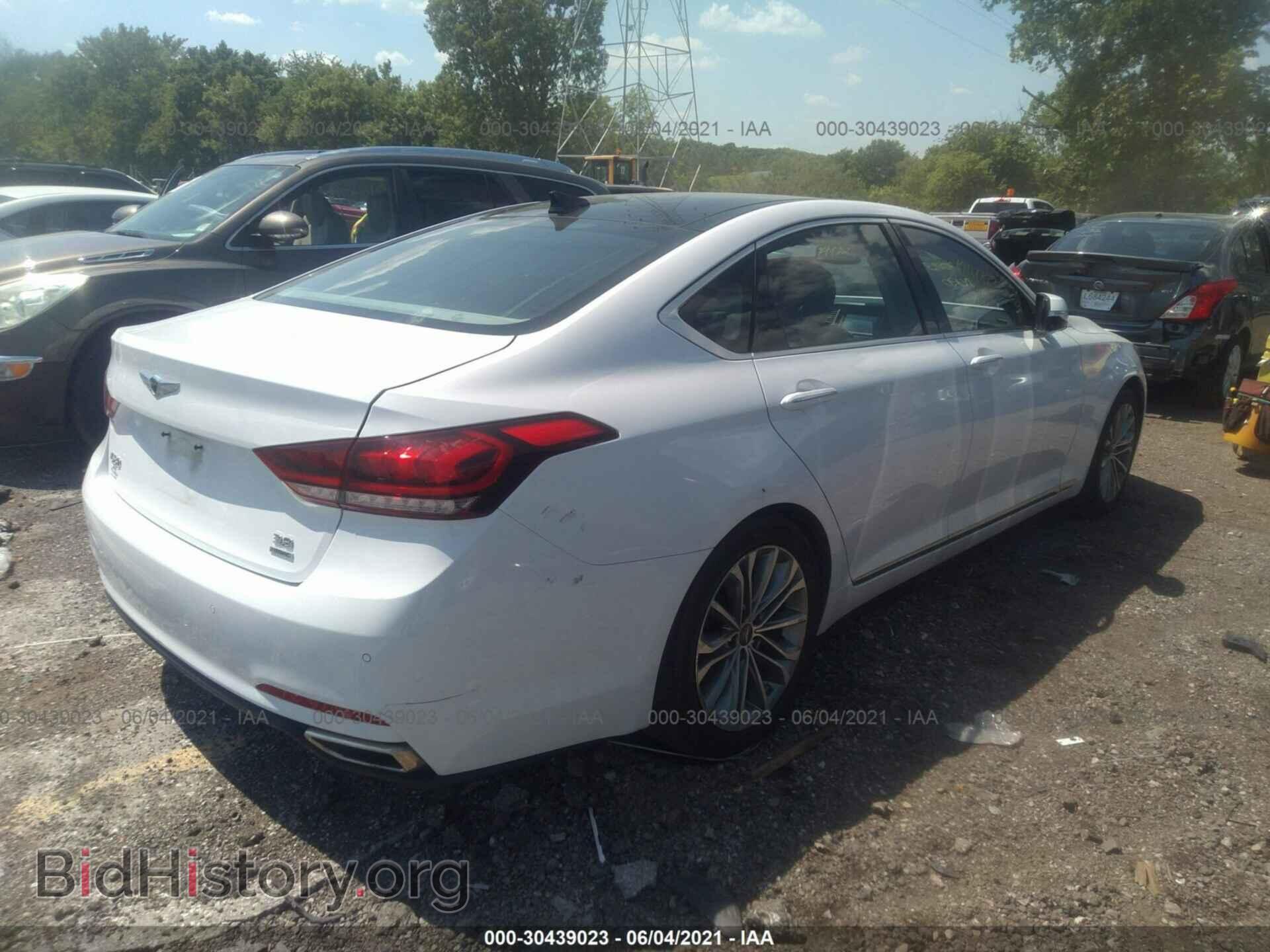 2017 GENESIS G80 - VIN: KMHGN4JE9HU194237 - Фото 4