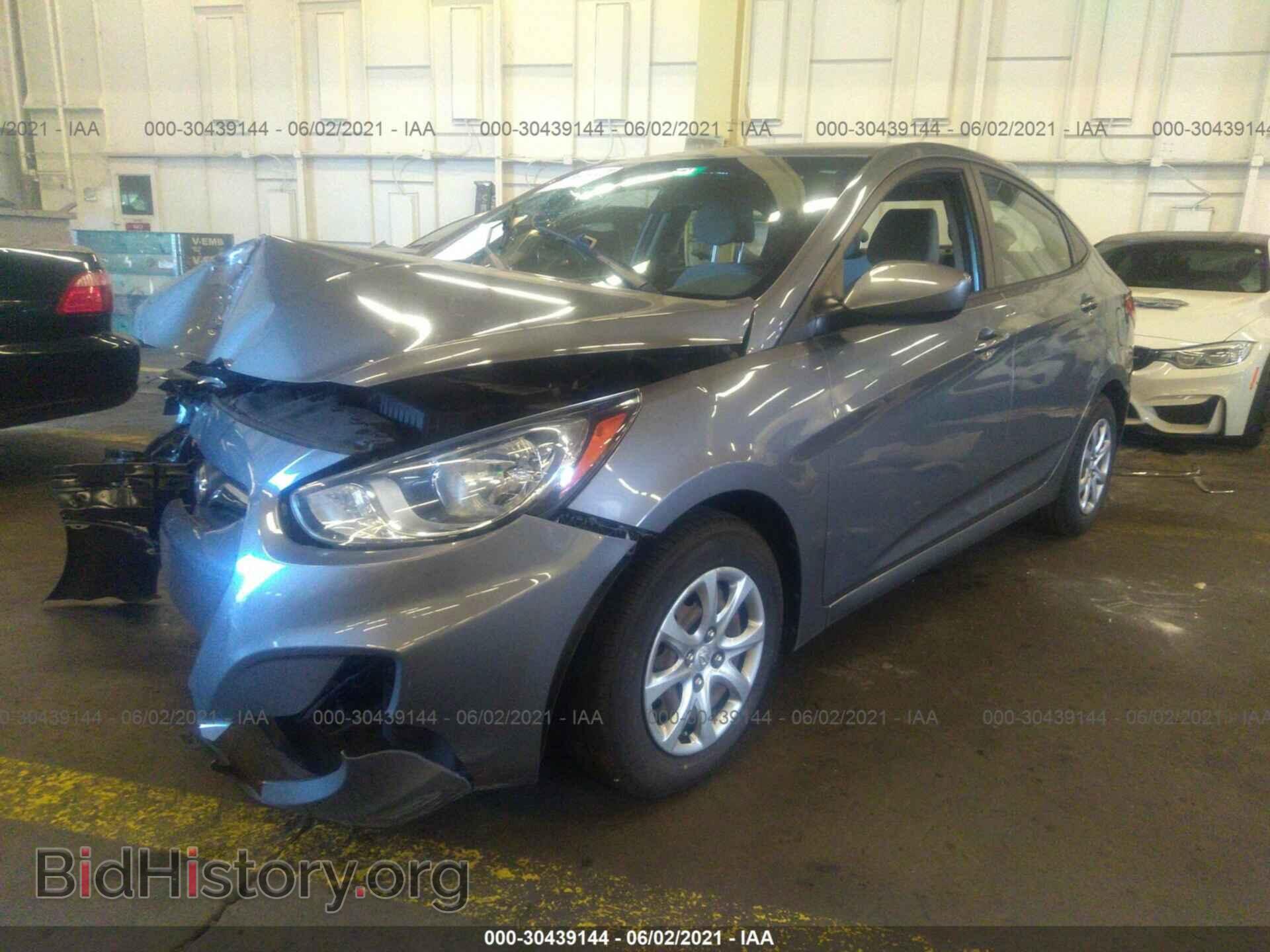 2014 HYUNDAI ACCENT - VIN: KMHCT4AE0EU728841 - Фото 2