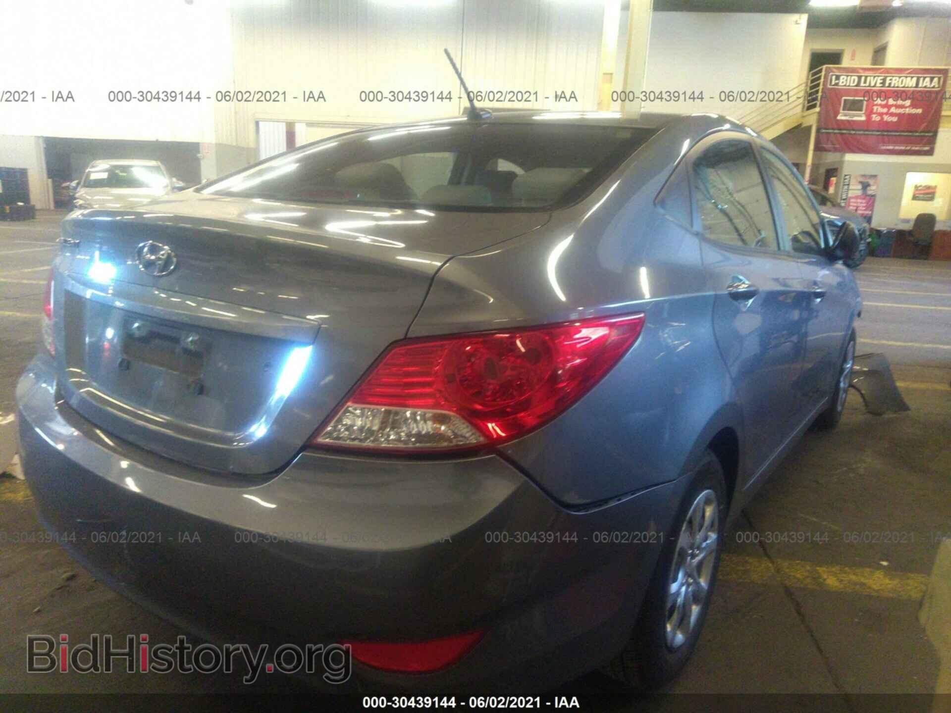 2014 HYUNDAI ACCENT - VIN: KMHCT4AE0EU728841 - Фото 4