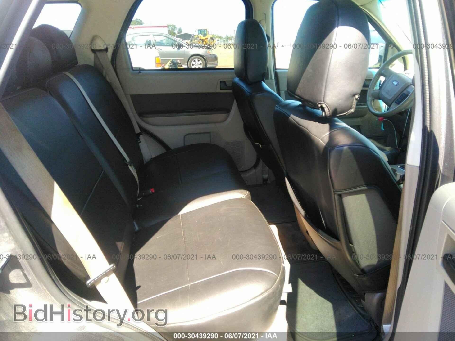 2009 FORD ESCAPE - VIN: 1FMCU03729KB08899 - Фото 8