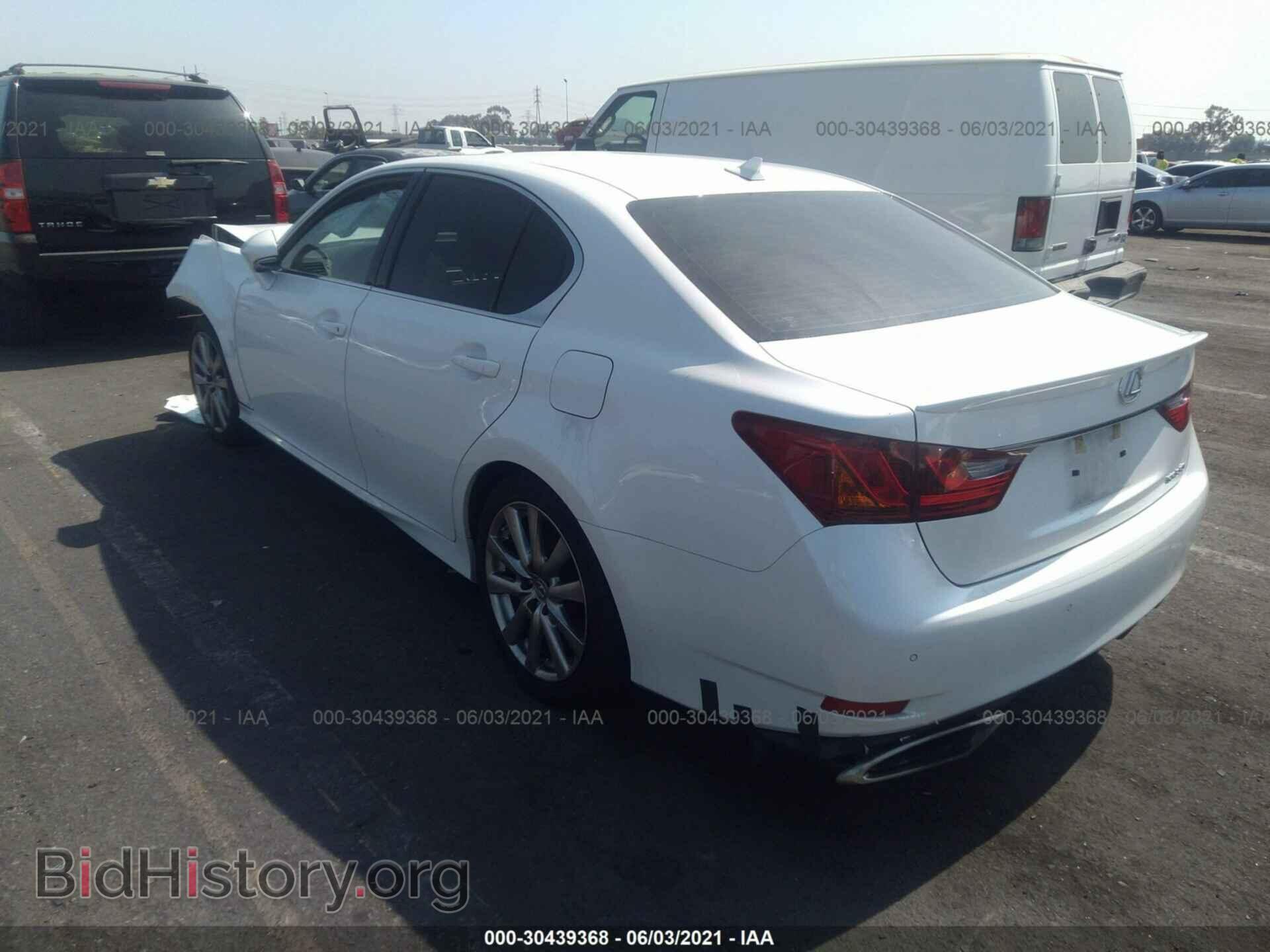 2014 LEXUS GS 350 - VIN: JTHBE1BL0E5037064 - Фото 3