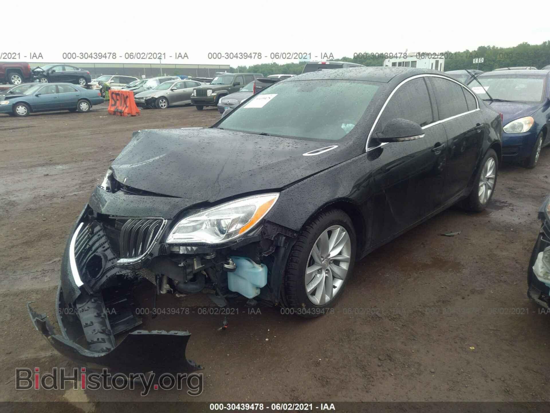 2014 BUICK REGAL - VIN: 2G4GK5EX3E9233441 - Фото 2