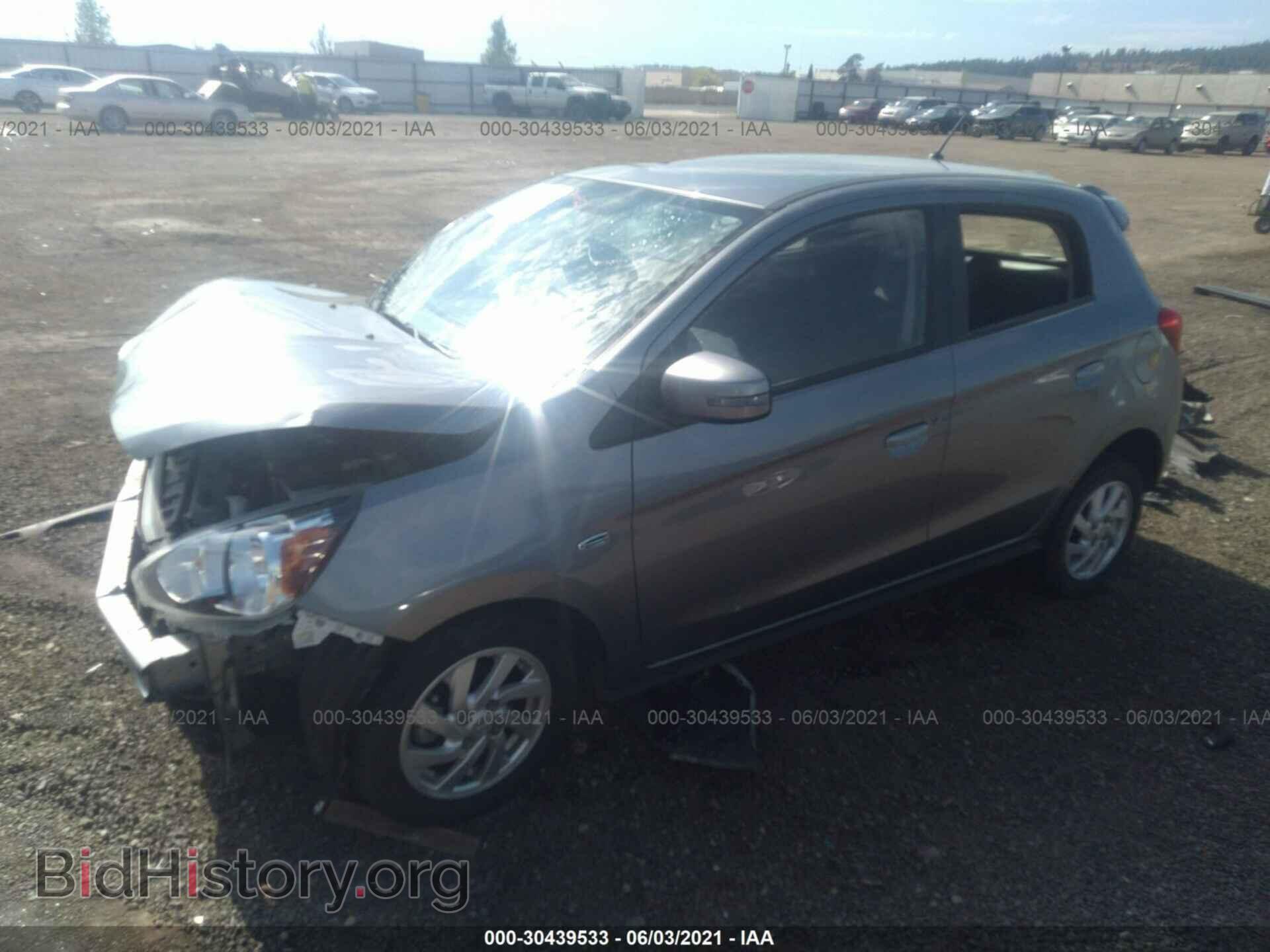 2019 MITSUBISHI MIRAGE - VIN: ML32A4HJ8KH006324 - Фото 2