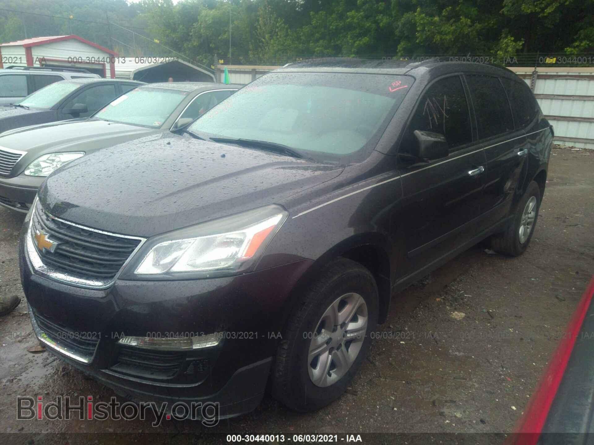 2014 CHEVROLET TRAVERSE - VIN: 1GNKRFED4EJ100110 - Фото 2