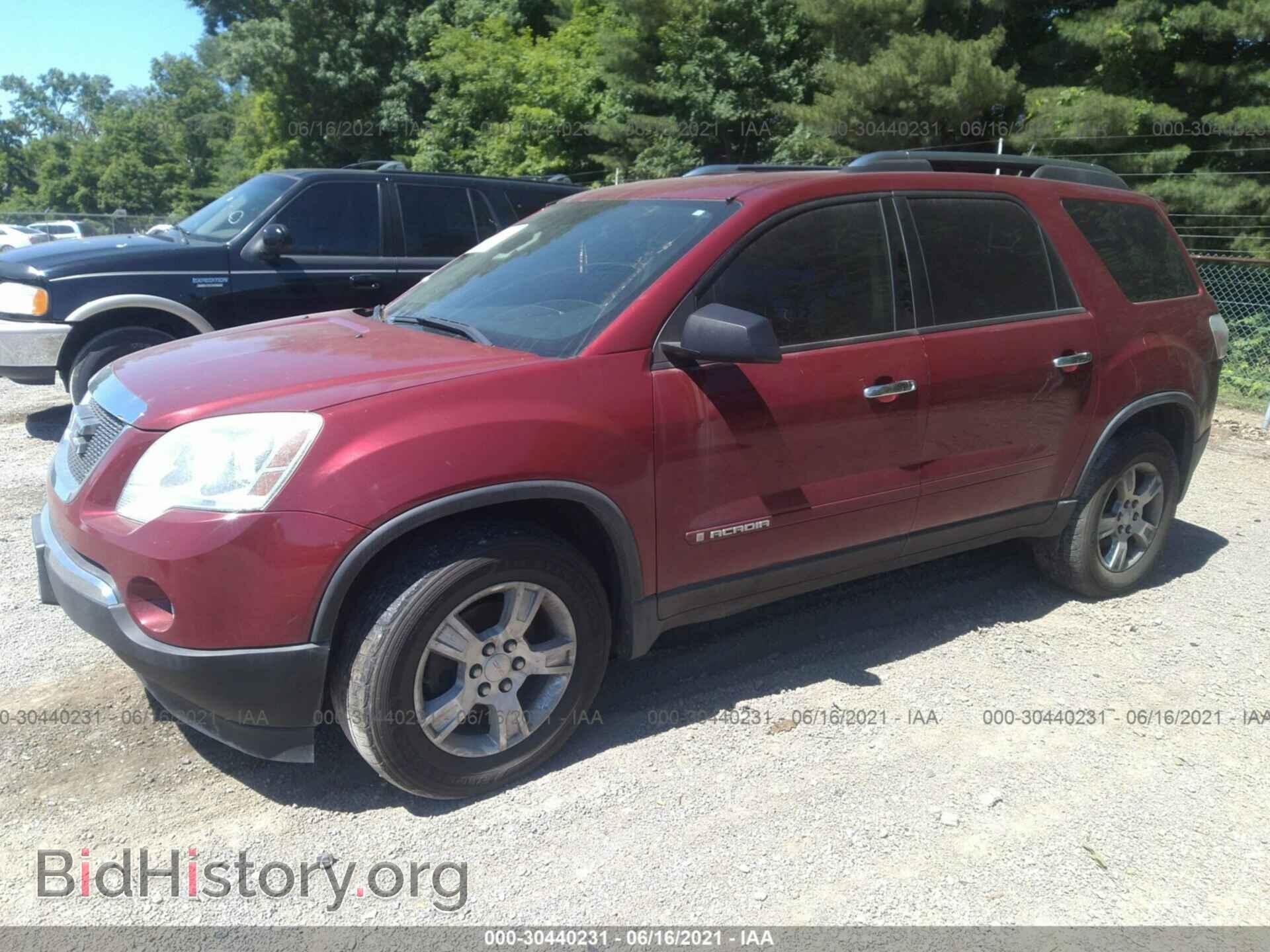 2008 GMC ACADIA - VIN: 1GKEV13778J184353 - Фото 2