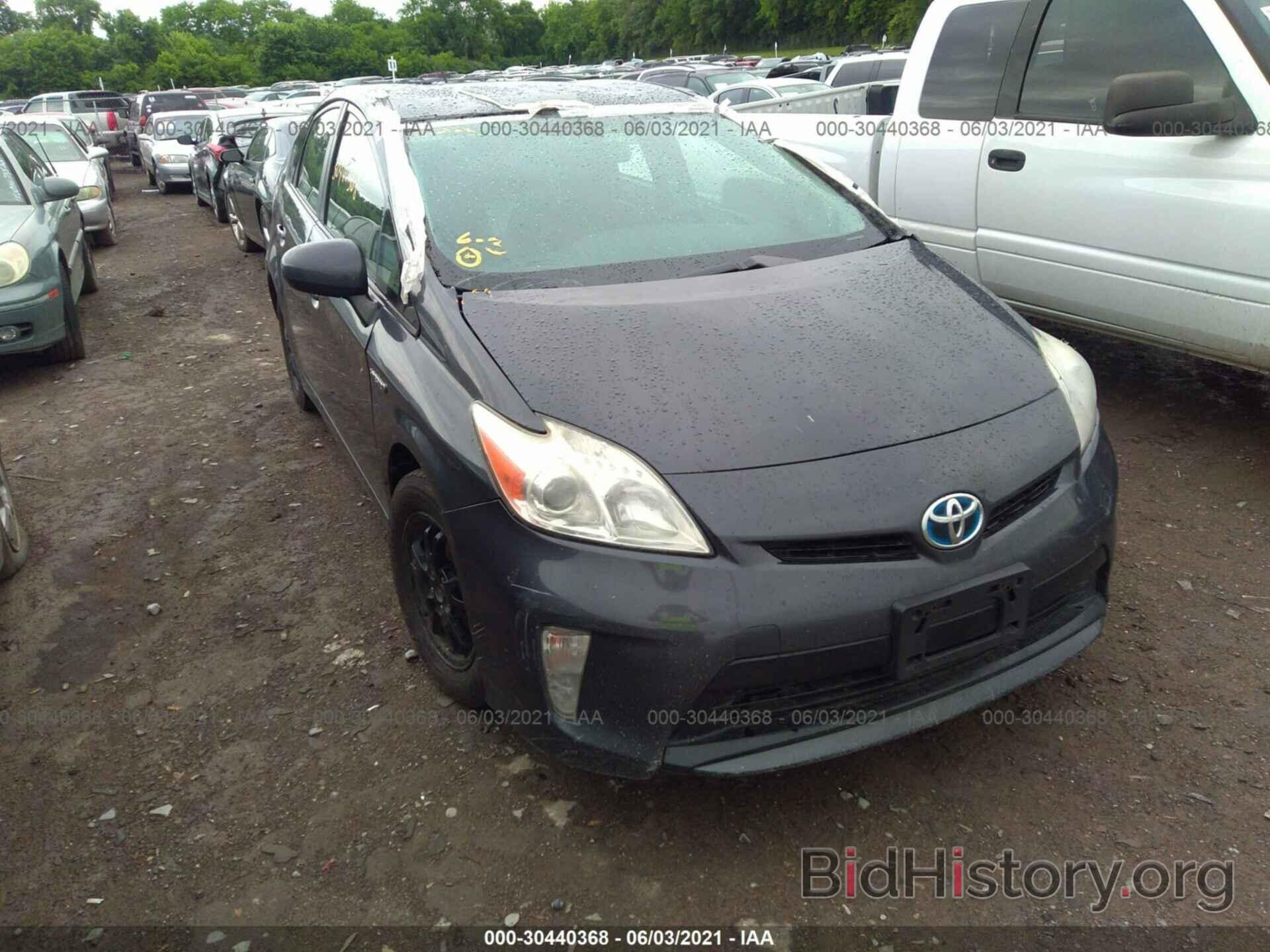 Фотография JTDKN3DUXD1623621 - TOYOTA PRIUS 2013