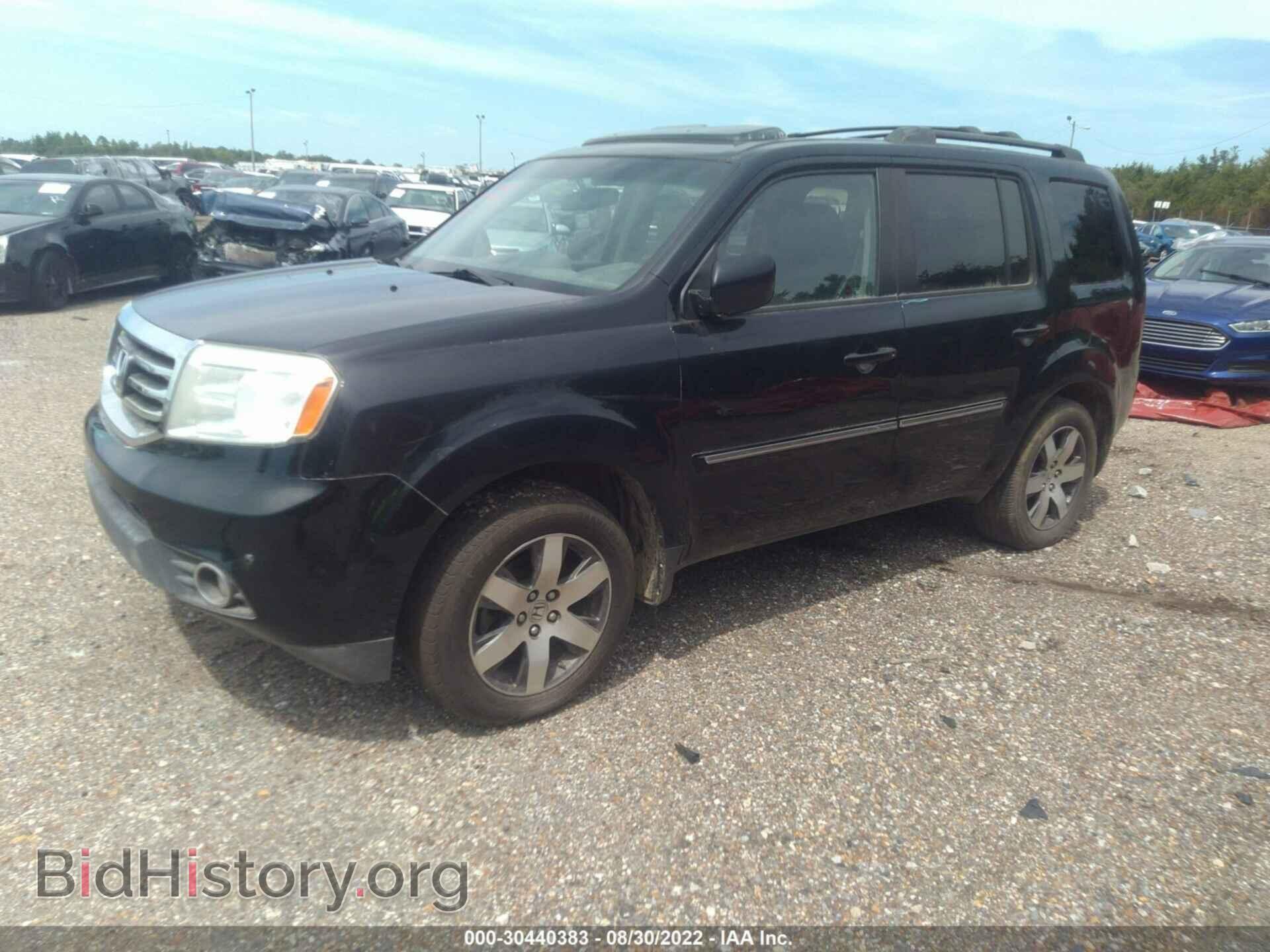 2012 HONDA PILOT - VIN: 5FNYF4H99CB066855 - Фото 2