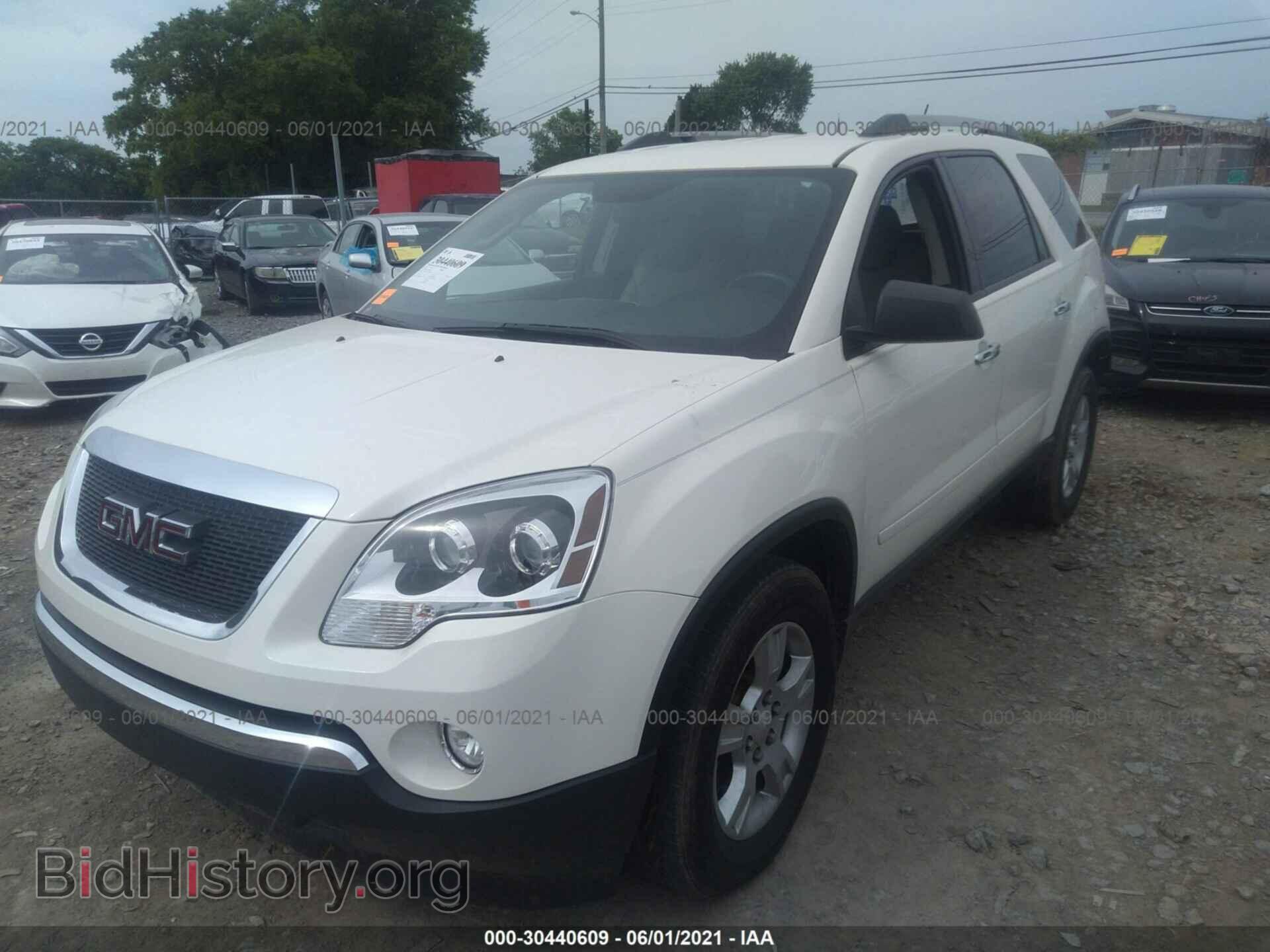 2010 GMC ACADIA - VIN: 1GKLRLED1AJ224040 - Фото 2
