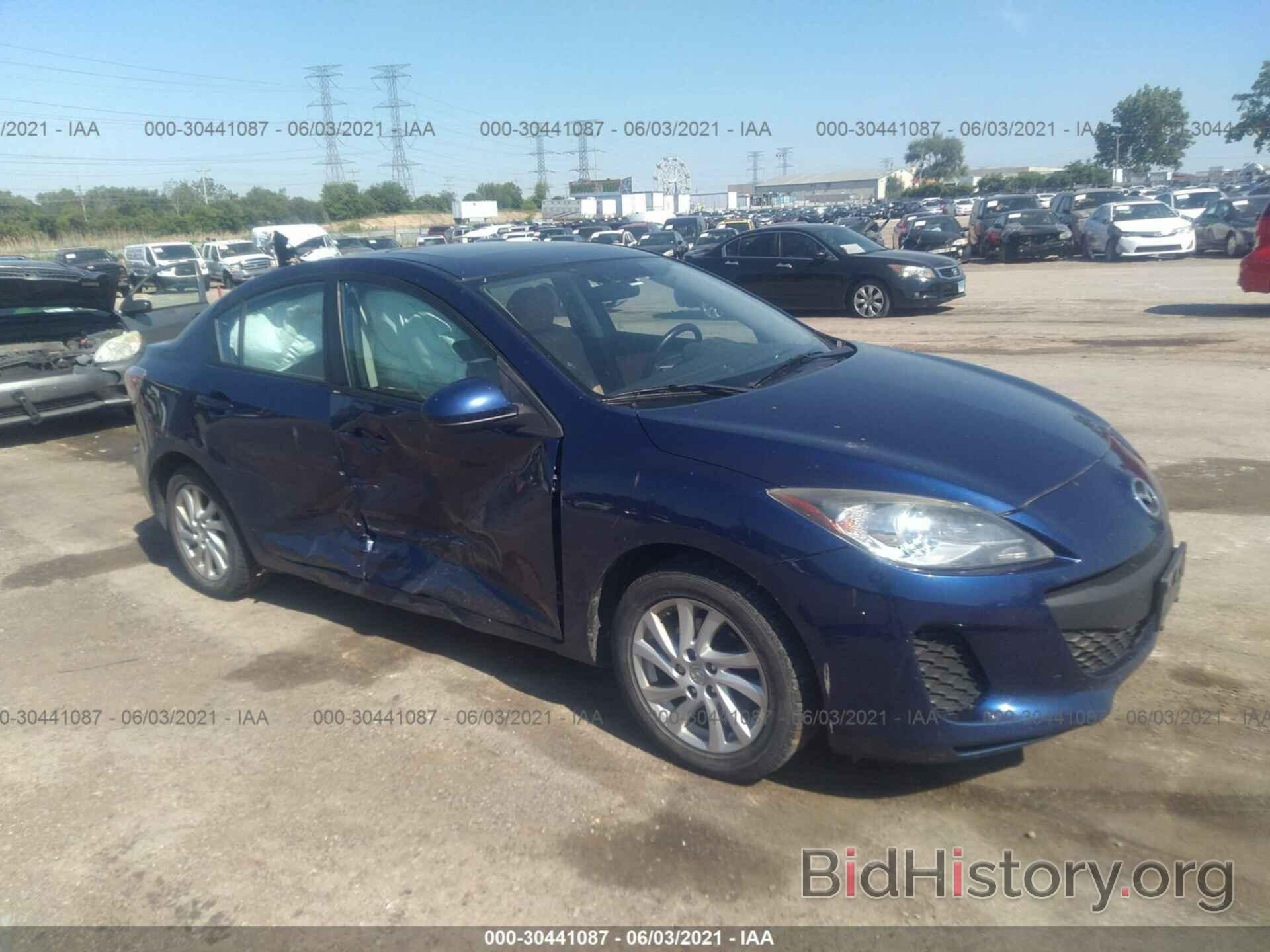 Photo JM1BL1W78C1681632 - MAZDA MAZDA3 2012