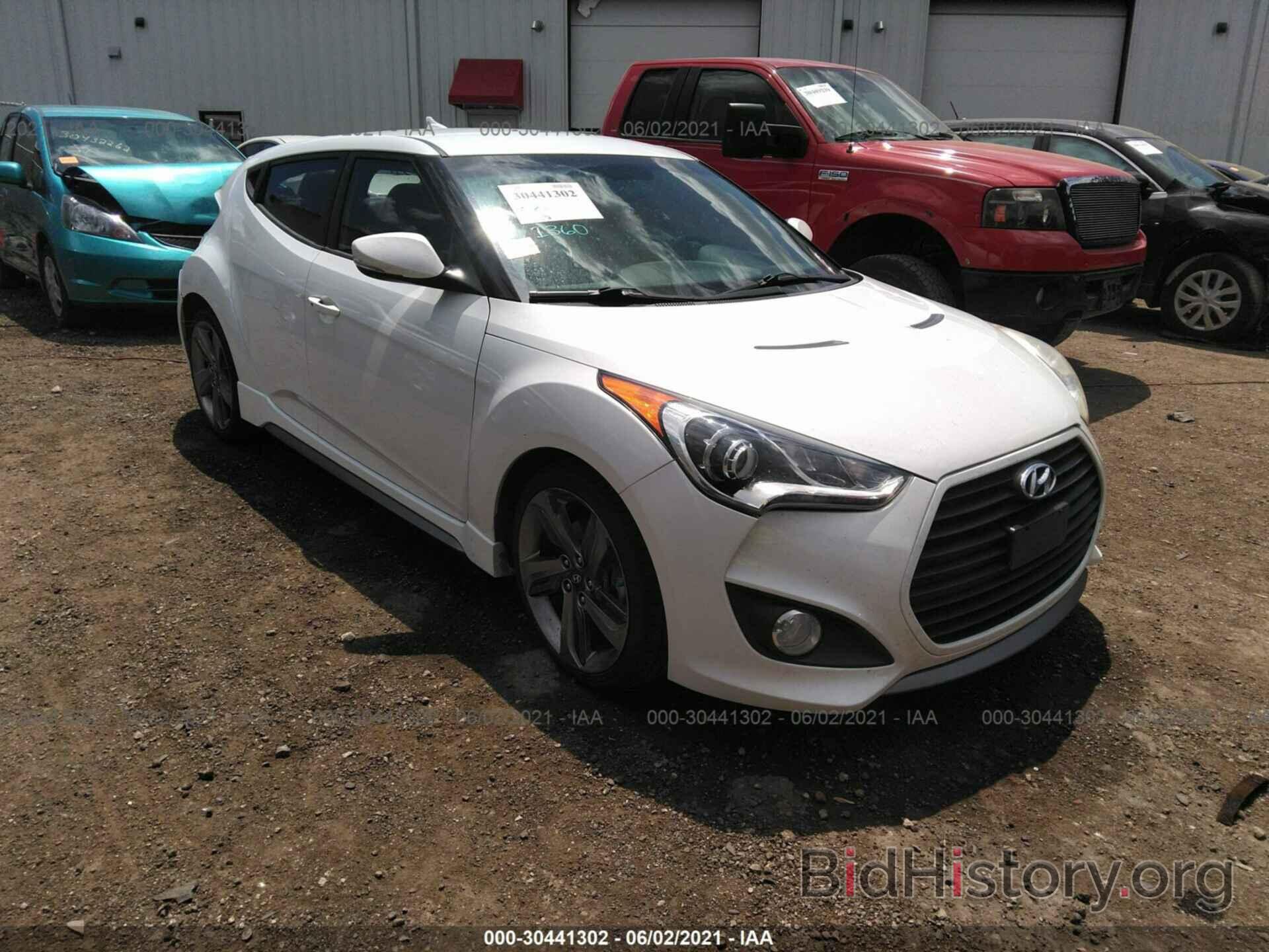 Photo KMHTC6AE3DU087095 - HYUNDAI VELOSTER 2013