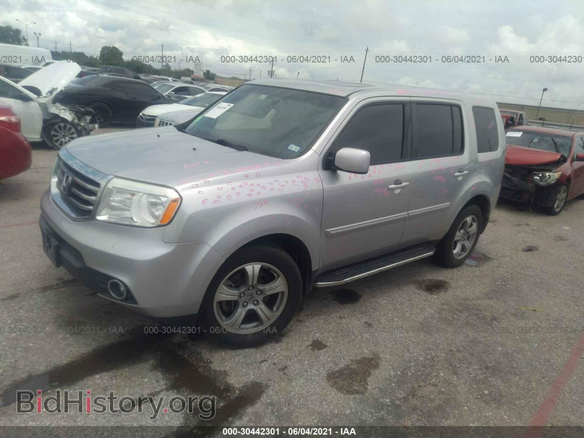 2012 HONDA PILOT - VIN: 5FNYF3H59CB037850 - Фото 2