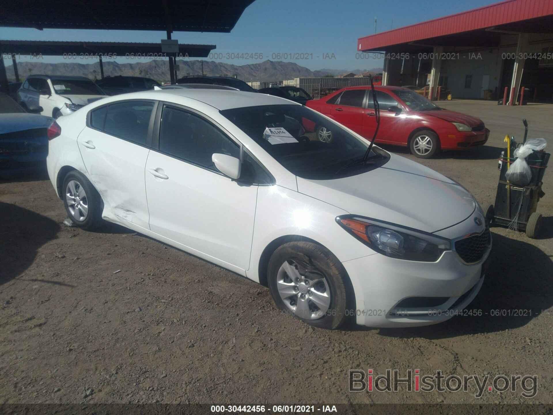 Photo KNAFK4A64G5508626 - KIA FORTE 2016