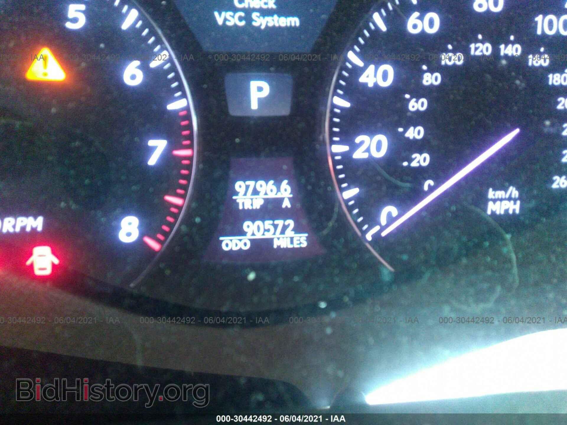 2008 LEXUS LS 460 - VIN: JTHBL46F685065189 - Фото 7