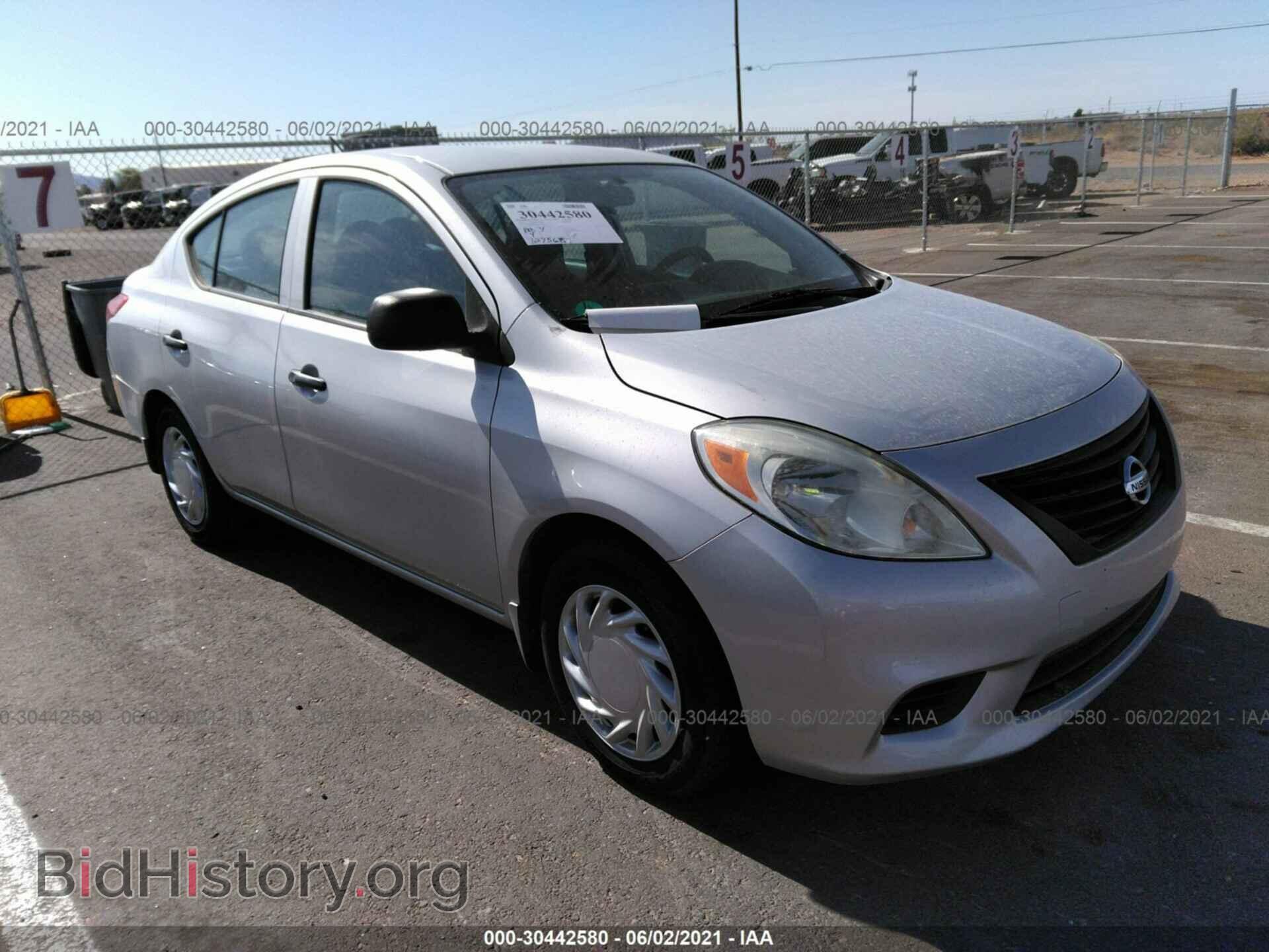 Фотография 3N1CN7AP4CL929301 - NISSAN VERSA 2012