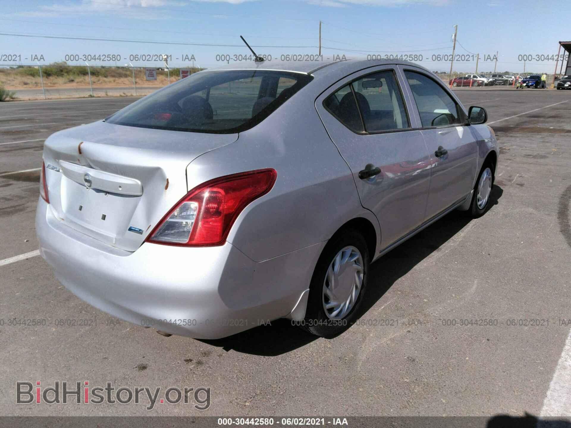 2012 NISSAN VERSA - VIN: 3N1CN7AP4CL929301 - Фото 4