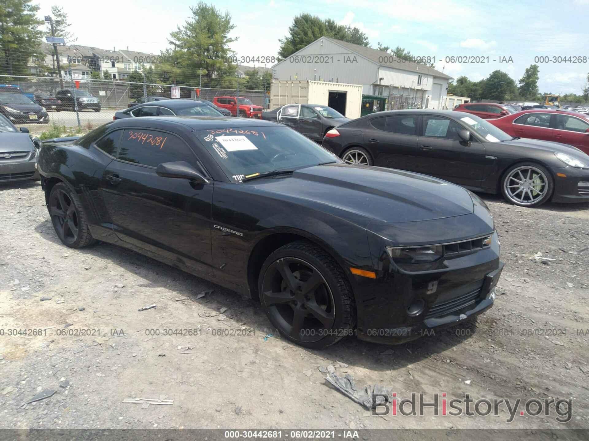 Photo 2G1FB1E36E9196268 - CHEVROLET CAMARO 2014