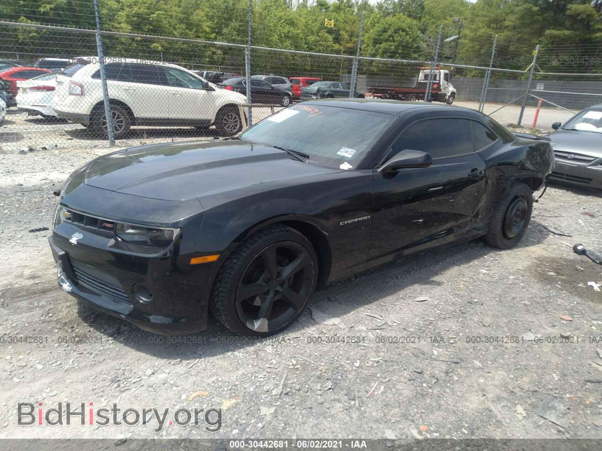 2014 CHEVROLET CAMARO - VIN: 2G1FB1E36E9196268 - Фото 2