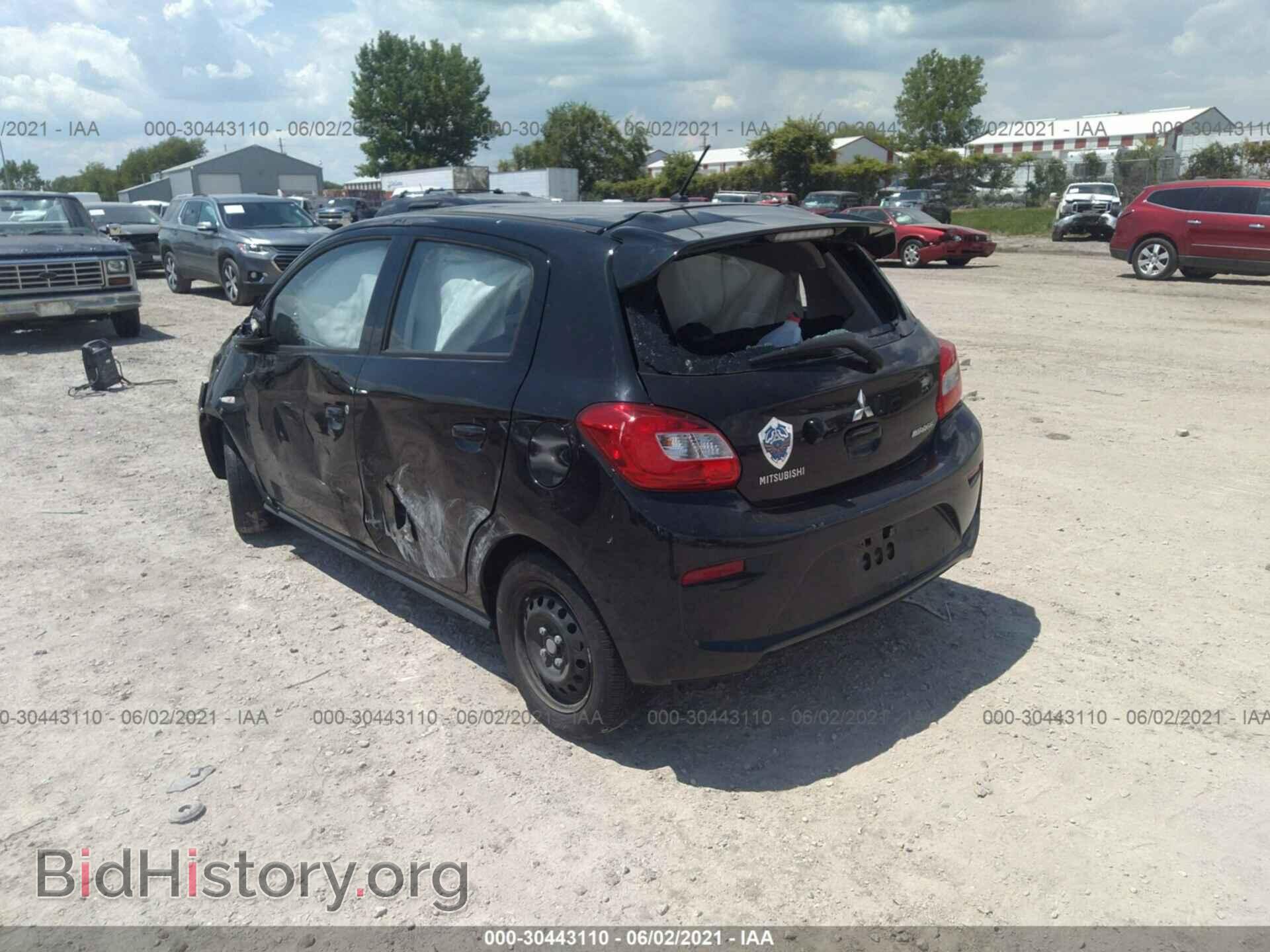 2019 MITSUBISHI MIRAGE - VIN: ML32A3HJ8KH010450 - Фото 3